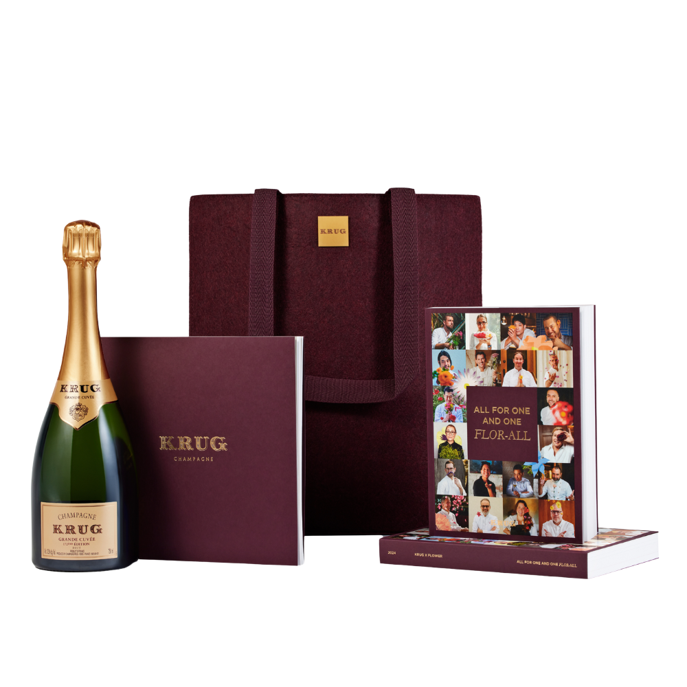 KRUG X FLOWER BUNDLE FEATURING KRUG GRAND CUVÉE 172ÈME ÉDITION