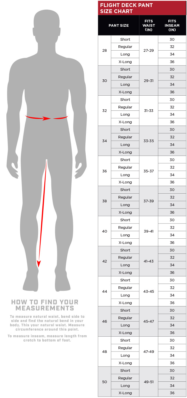 Sizing Chart