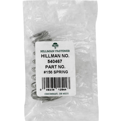 Hillman Compression Spring 156 (12 Pack)