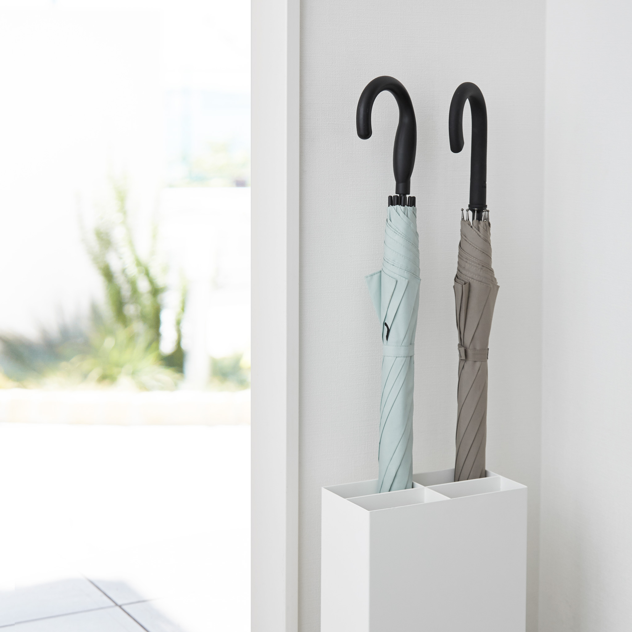 Wide Umbrella Stand : Slim and Modern