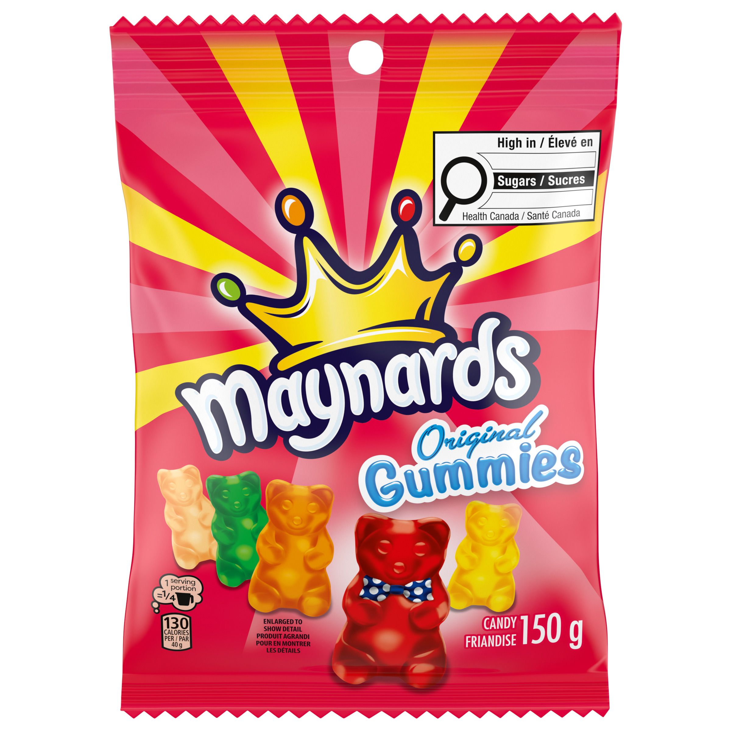MAYNARDS ORIGINAL GUMMIES 150G-thumbnail-1