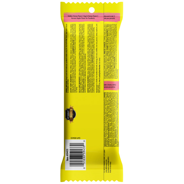 Back-Image showing Crunch Sticks Variety Pack: Honey, Egg & Apple