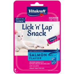 Image of Lick ‘n’ Lap Snack™ Salmon Flavor, 5 Pack