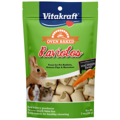 Image of Vitakraft Raviolos Crunchy Treat for Rabbits, Guinea Pigs & Hamster 5 oz