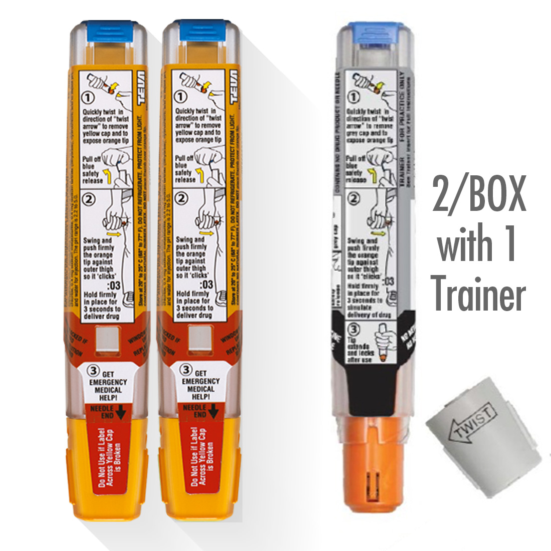 Epinephrine 0.3mg - 2/Box