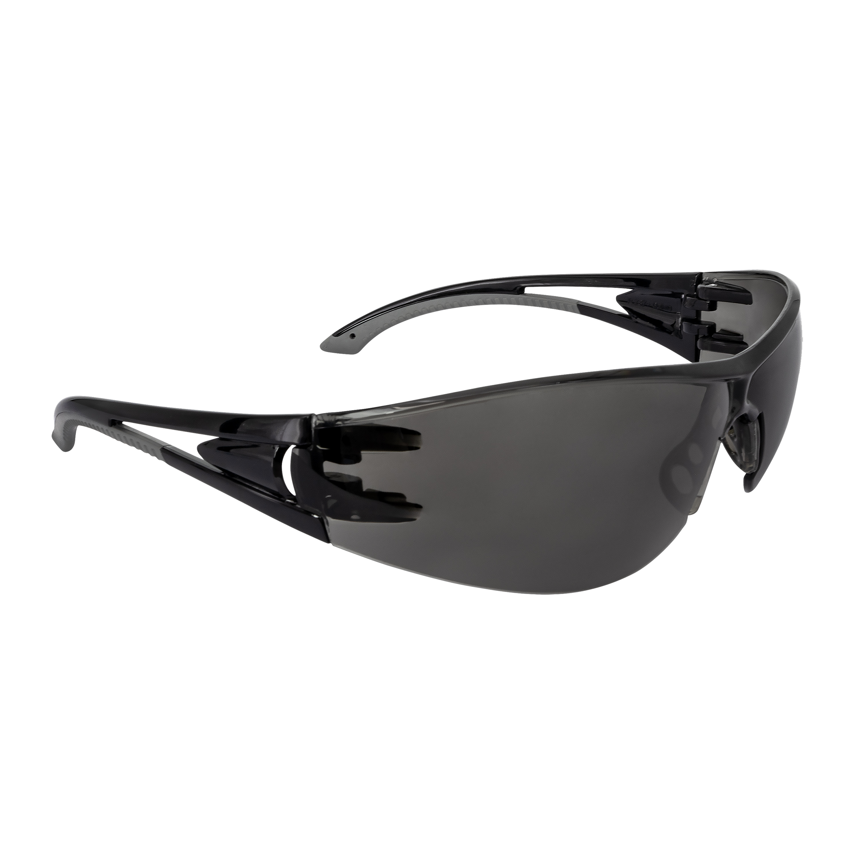 Optima IQ - IQuity Anti-Fog Safety Eyewear - Black Frame - Smoke IQ Anti-Fog Lens