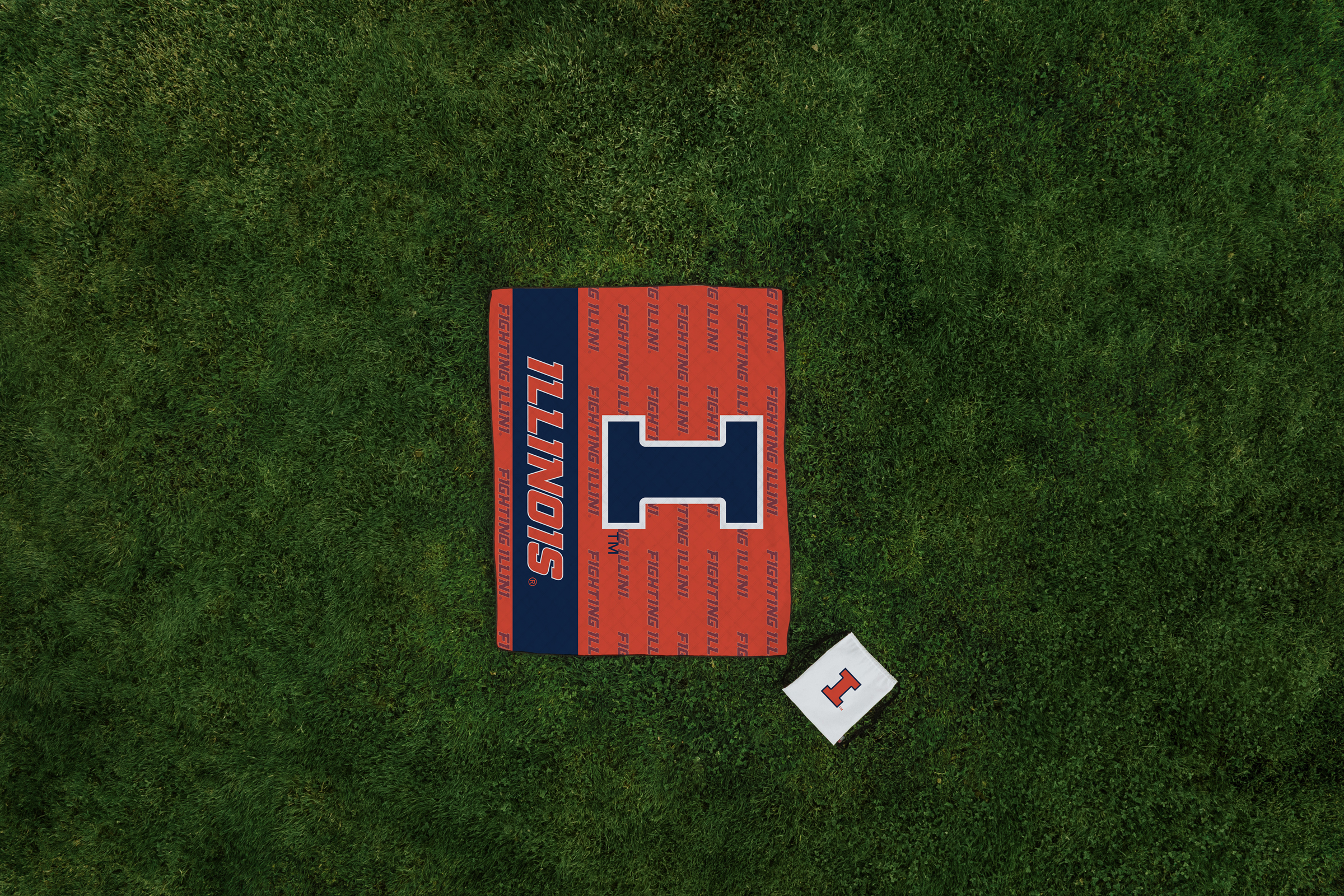 Illinois Fighting Illini - Impresa Picnic Blanket