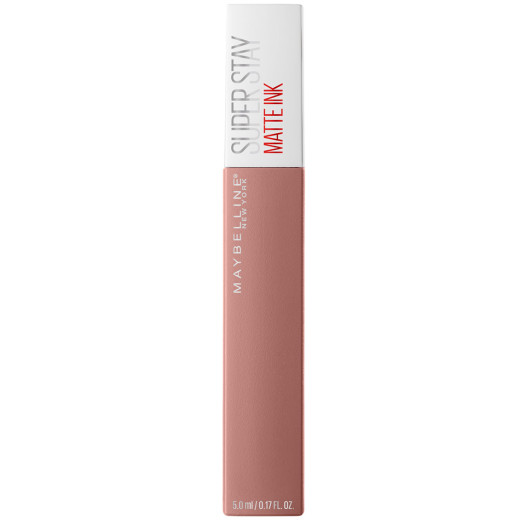 maybelline new york super stay matte ink likit mat ruj - 60 poet - nude