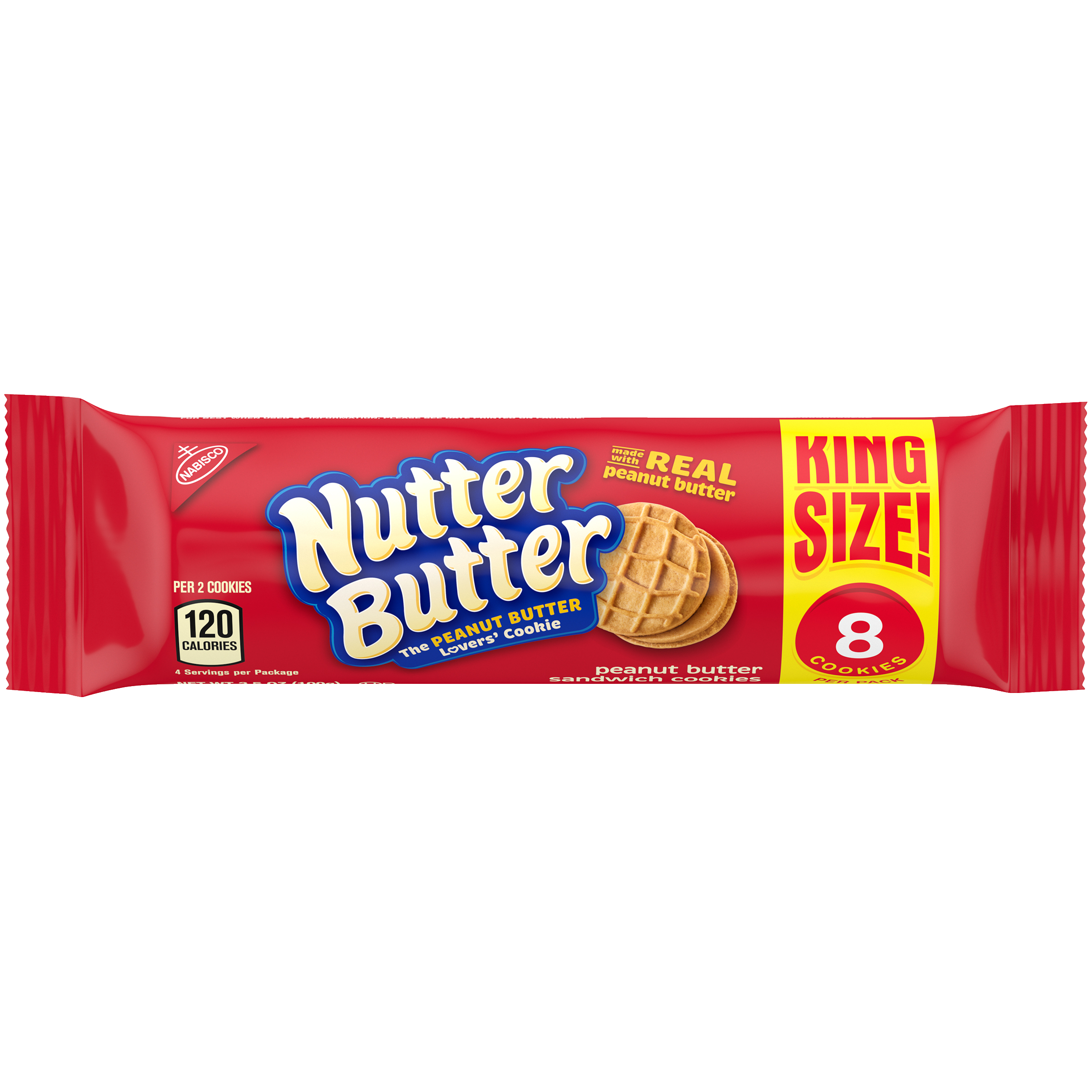 NUTTER BUTTER King Size 8CT 3.5OZ 2/10