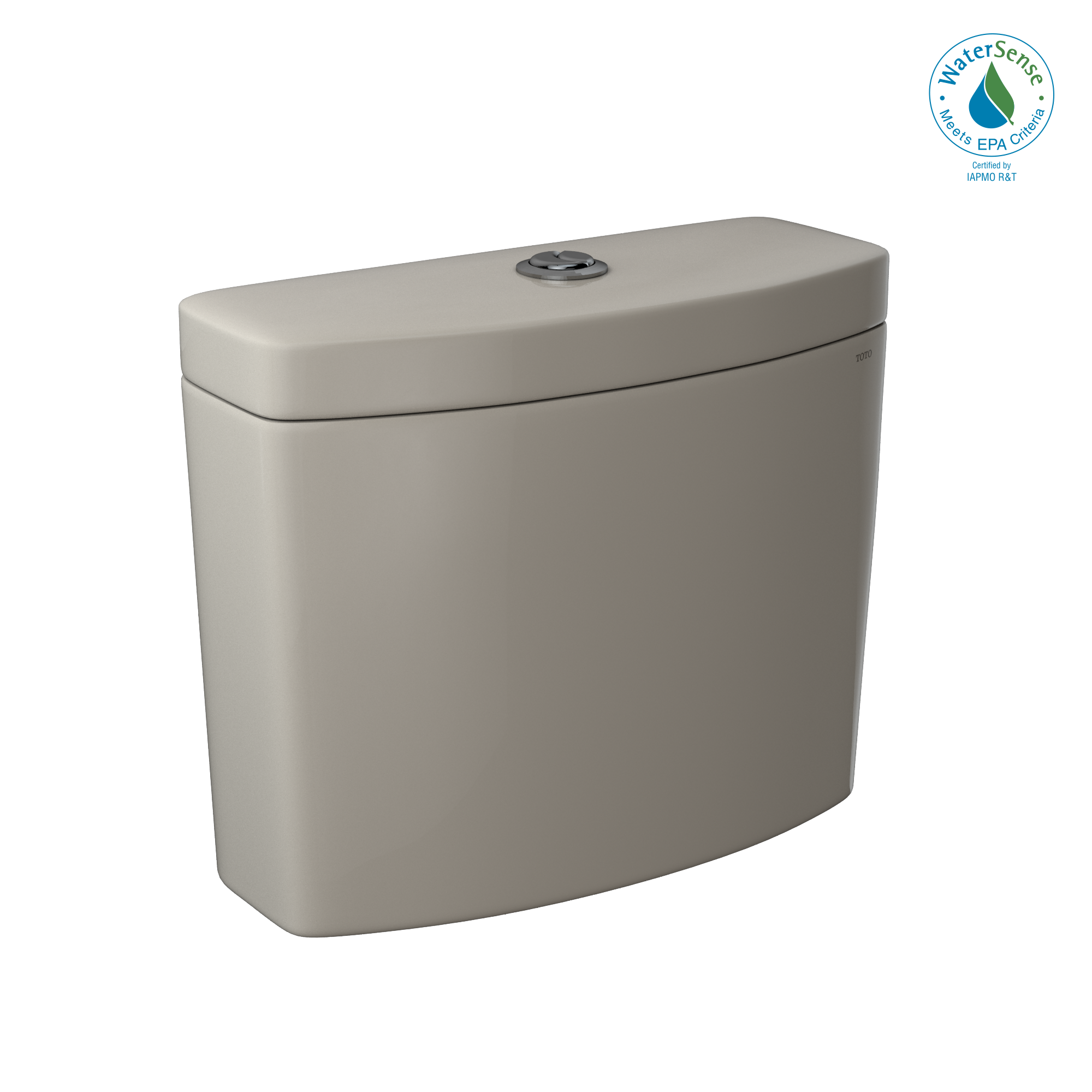 TOTO Aquia IV Dual Flush 1.28 and 0.9 GPF Toilet Tank Only with WASHLET+ Auto Flush Compatibility, Bone, Vitreous China, ST446EMNA#03