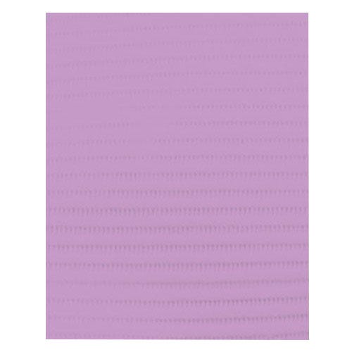 Sani-Tab® Chain-Free® Patient Towels, 2-Ply Tissue with Poly, 19" x 13", Lavender - 400/Case