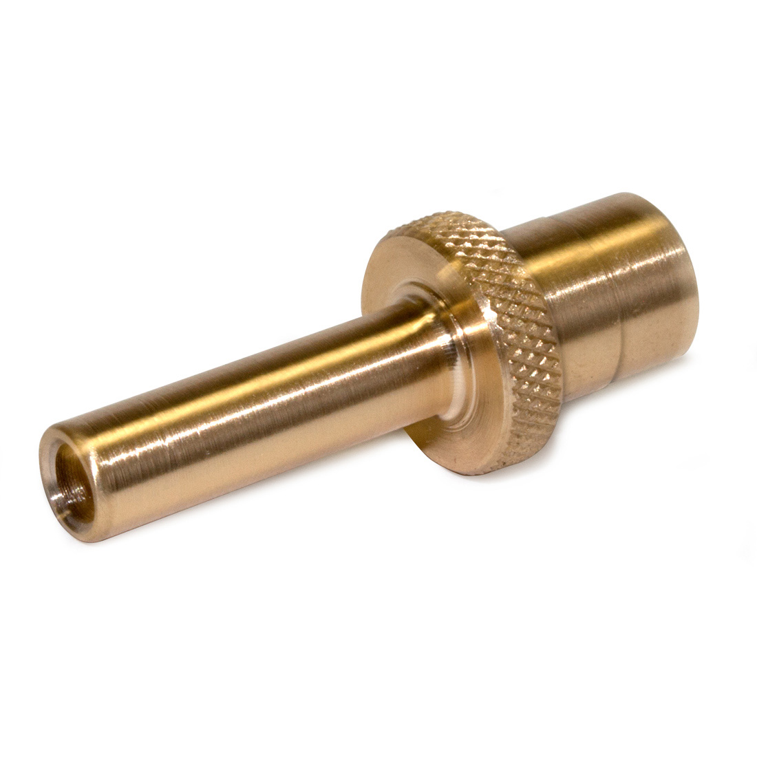 Brass Adapter 1/4" OD Smooth x 7/16"