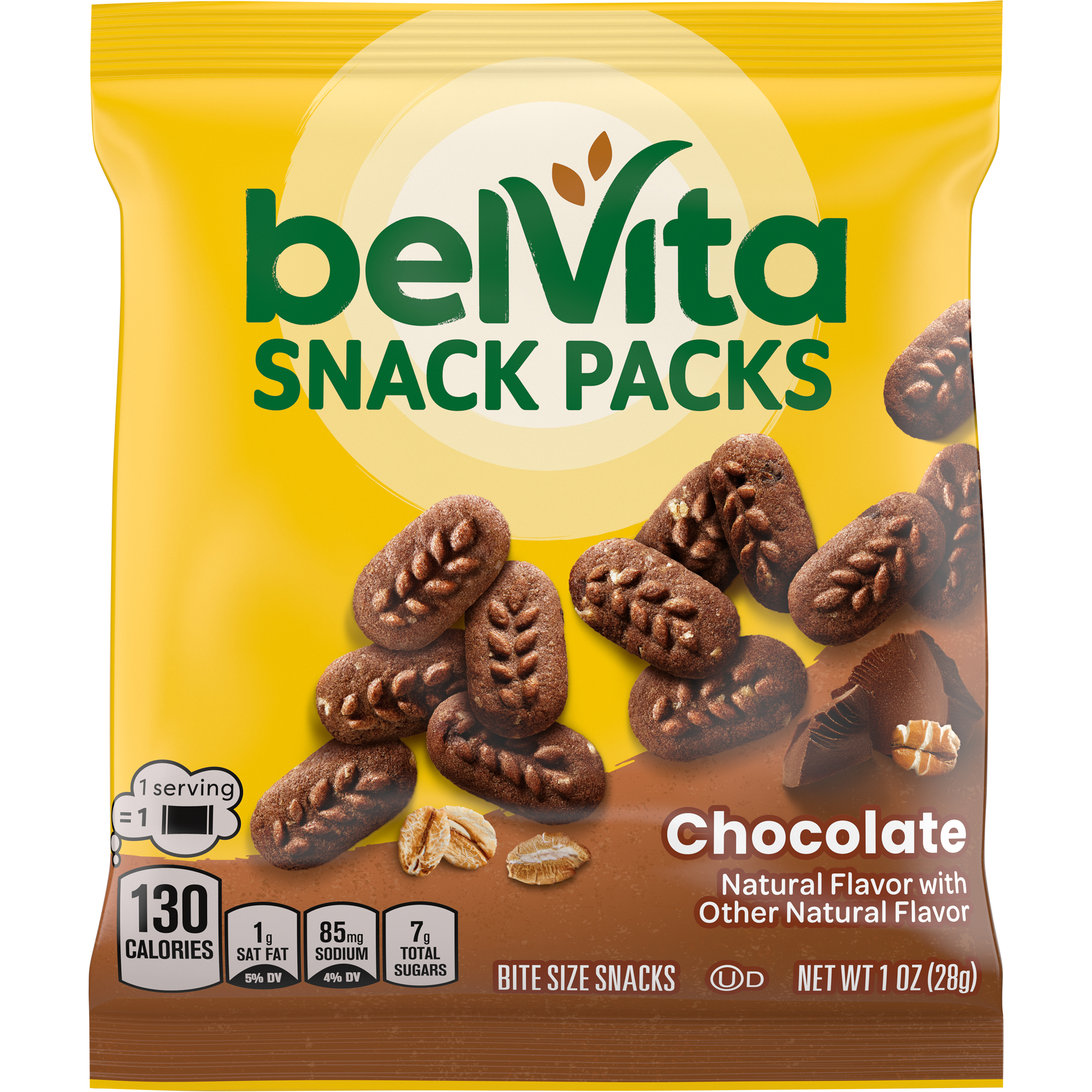 BELVITA Bites Chocolate Mini Breakfast Biscuits 1 OZ-1