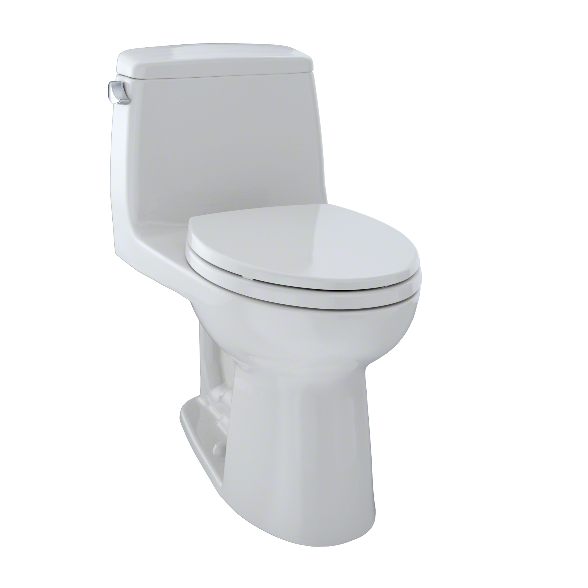 TOTO UltraMax One-Piece Elongated 1.6 GPF Toilet, Colonial White, Vitreous China, MS854114S#11