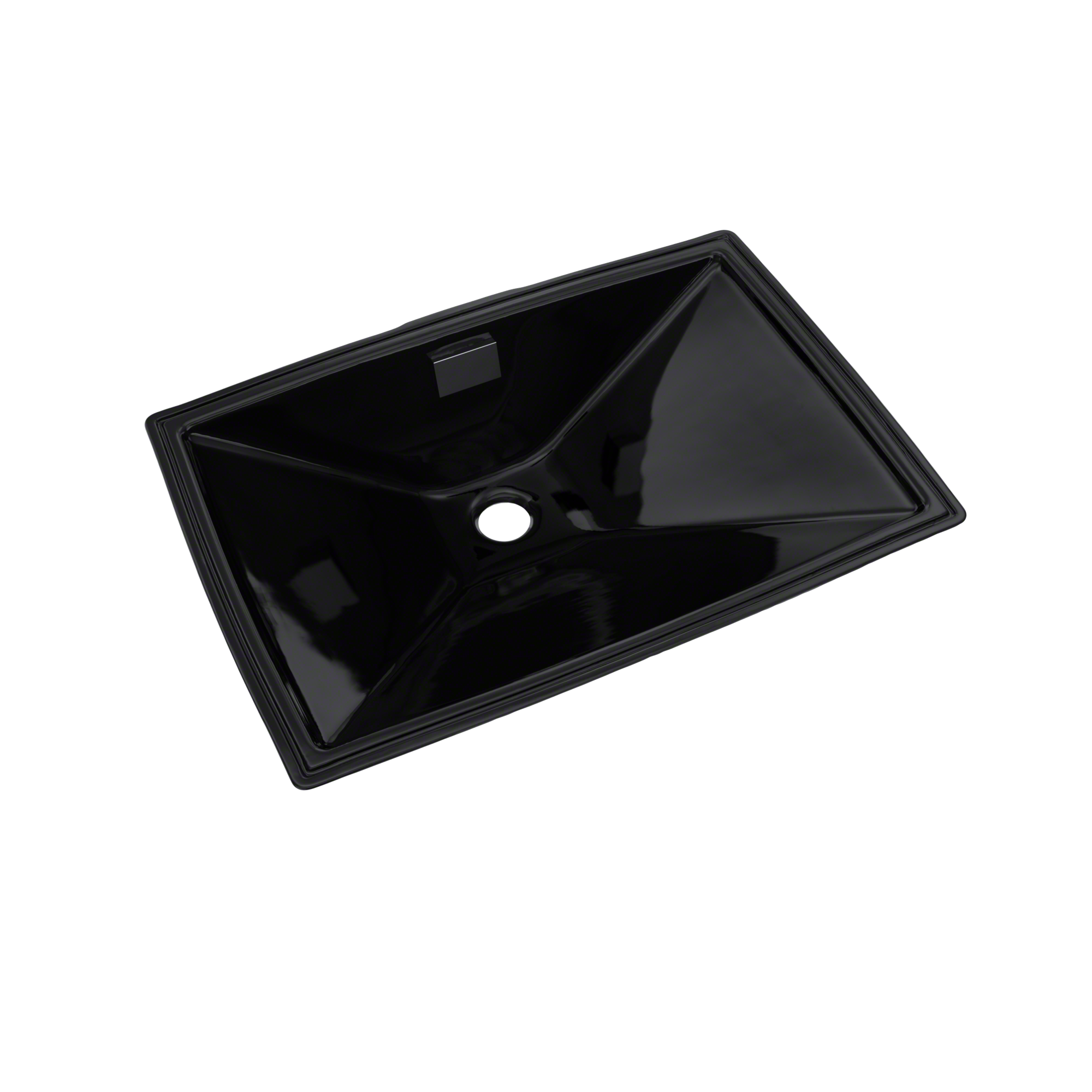 TOTO Lloyd Rectangular Undermount Bathroom Sink, Ebony, Vitreous China, LT931#51