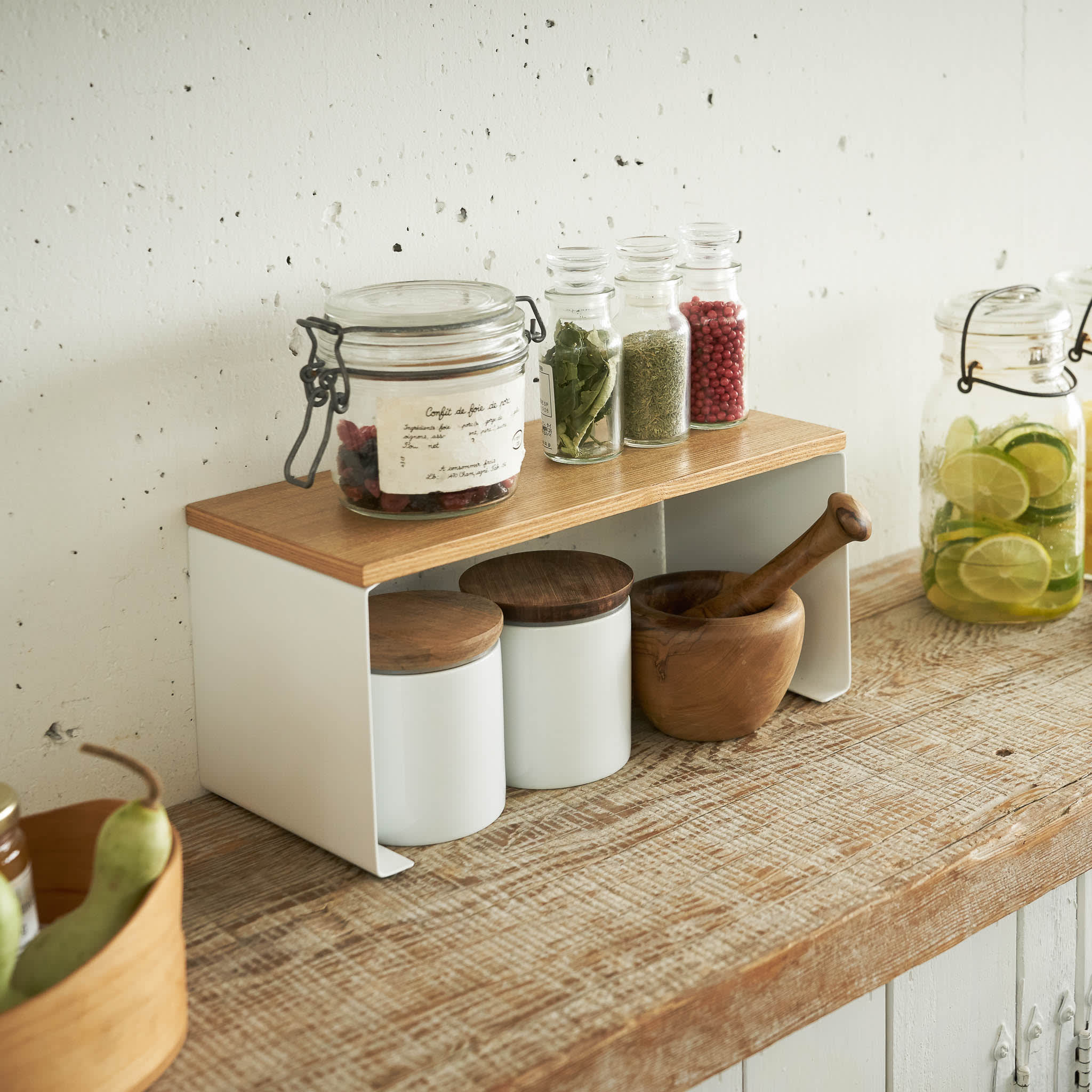 Slim Stackable Kitchen Rack : Versatile Use