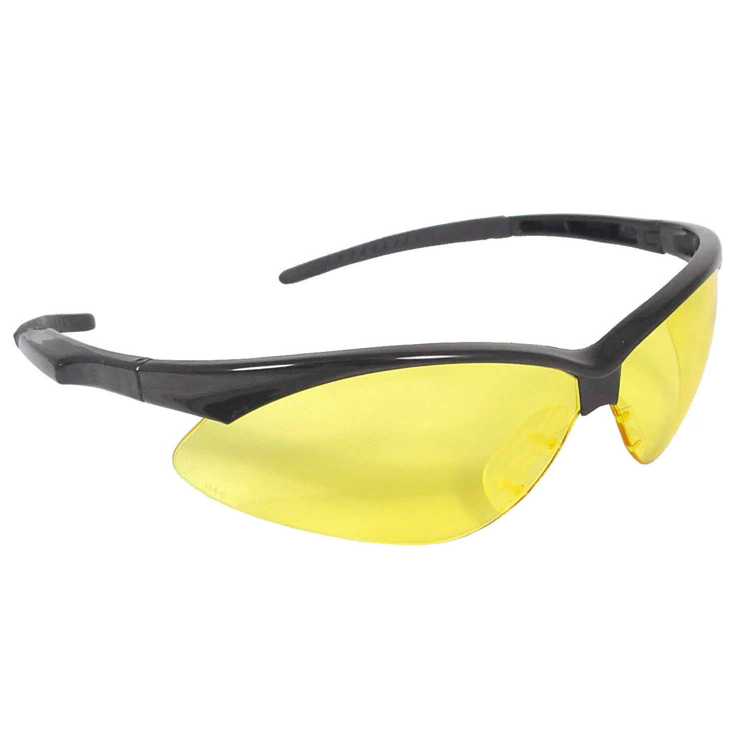 Rad-Apocalypse Safety Eyewear - Black Frame - Amber Lens