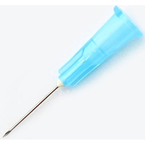 PrecisionGlide™ 25ga x 5/8" Sterile Hypodermic Needle, Regular Wall, Regular Bevel - 100/Box