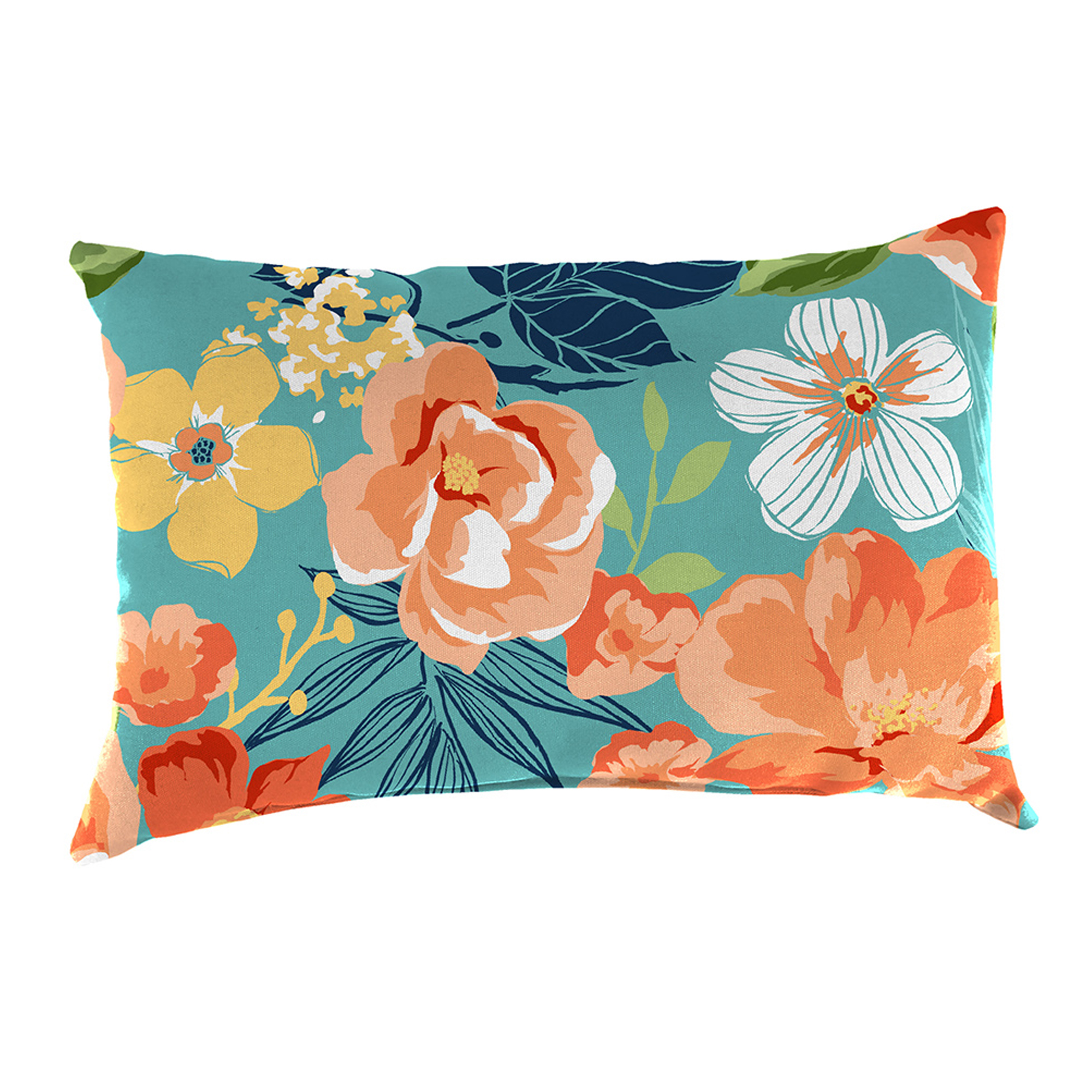 New Outdoor Patio Throw Pillow 18" x 12", Fade and Stain Resistant, Easy Clean - Picture 14 of 18