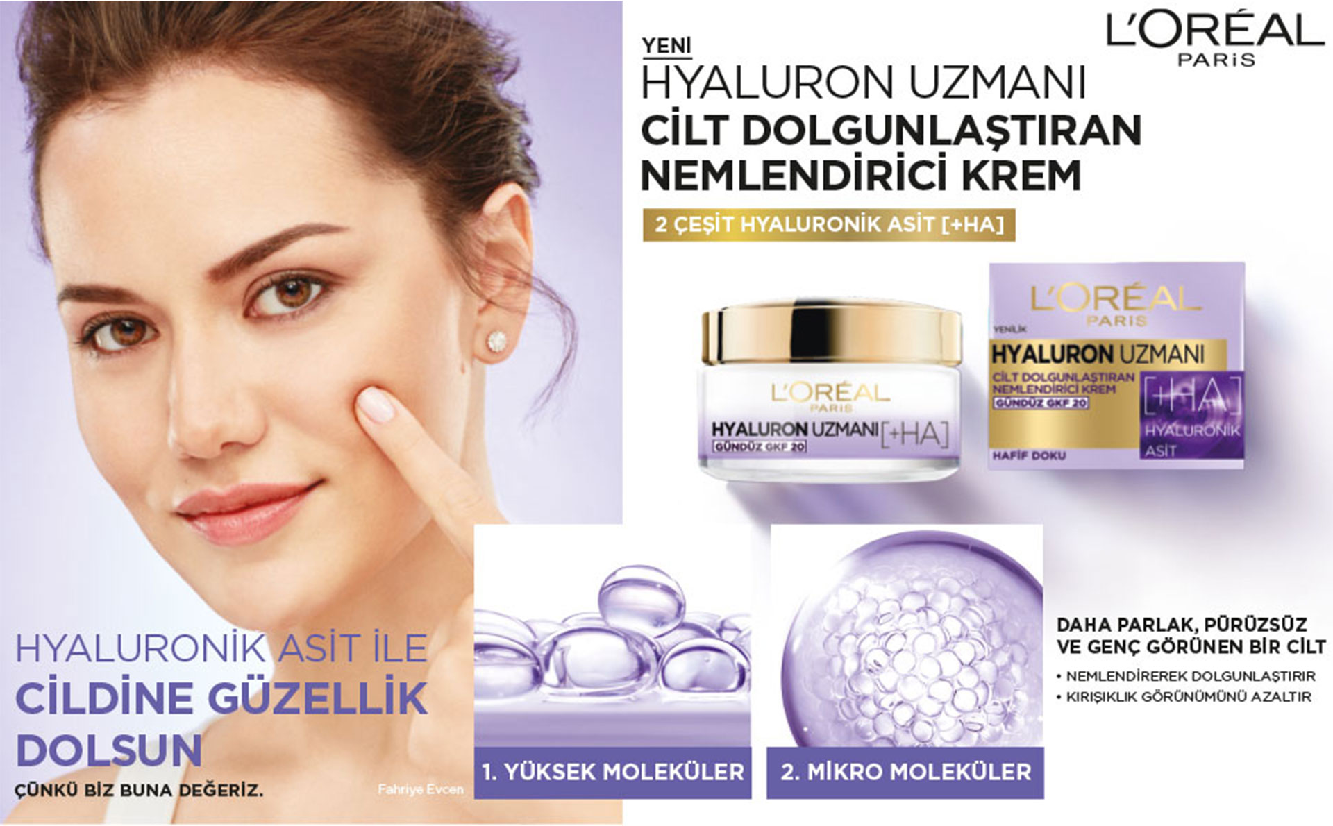 L'Oréal Paris Hyaluron Uzmanı Cilt Dolgunlaştıran Nemlendirici