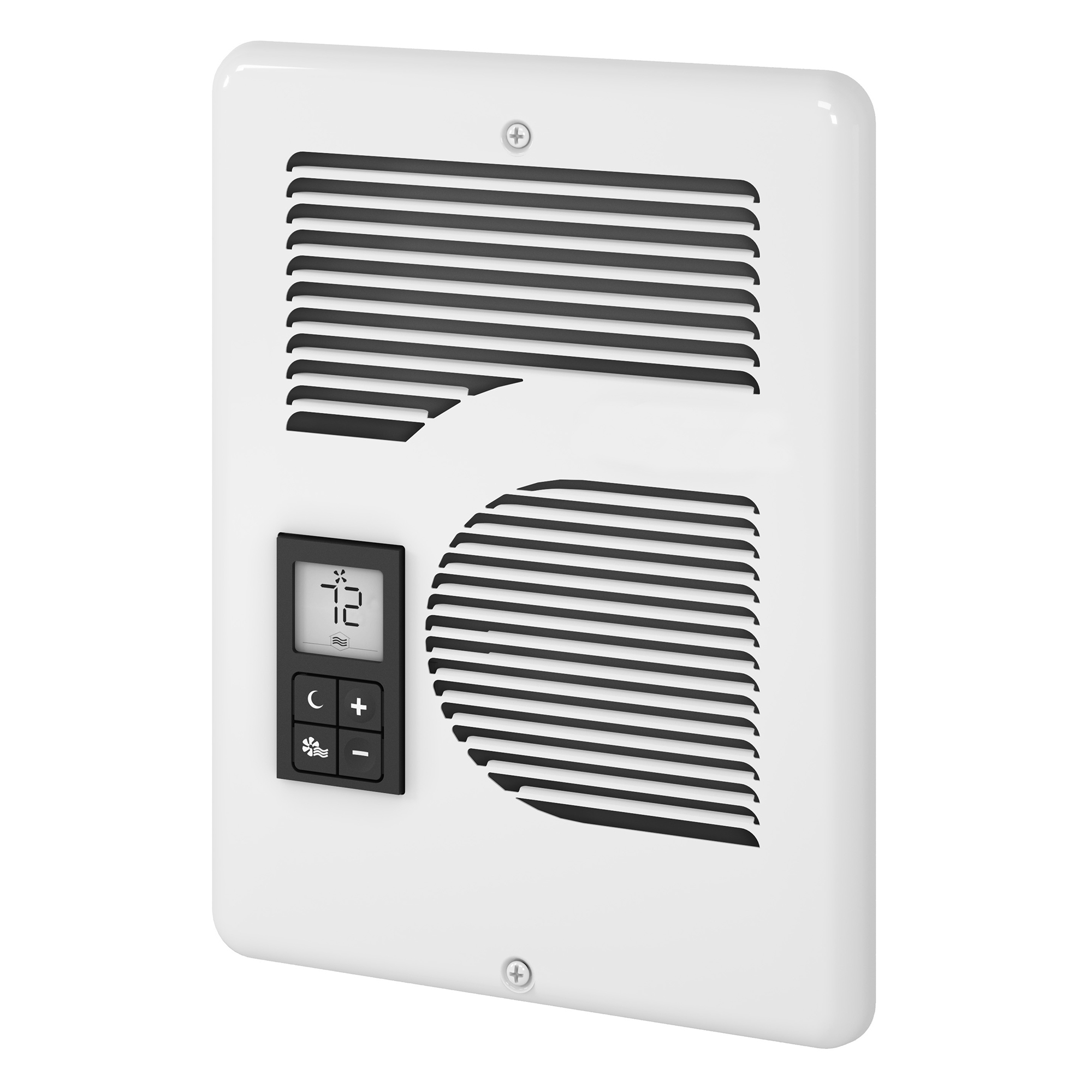 Intelligent fanforced Heater, 1600/1500/1000W 240/208/120V, White Glen Dimplex Americas