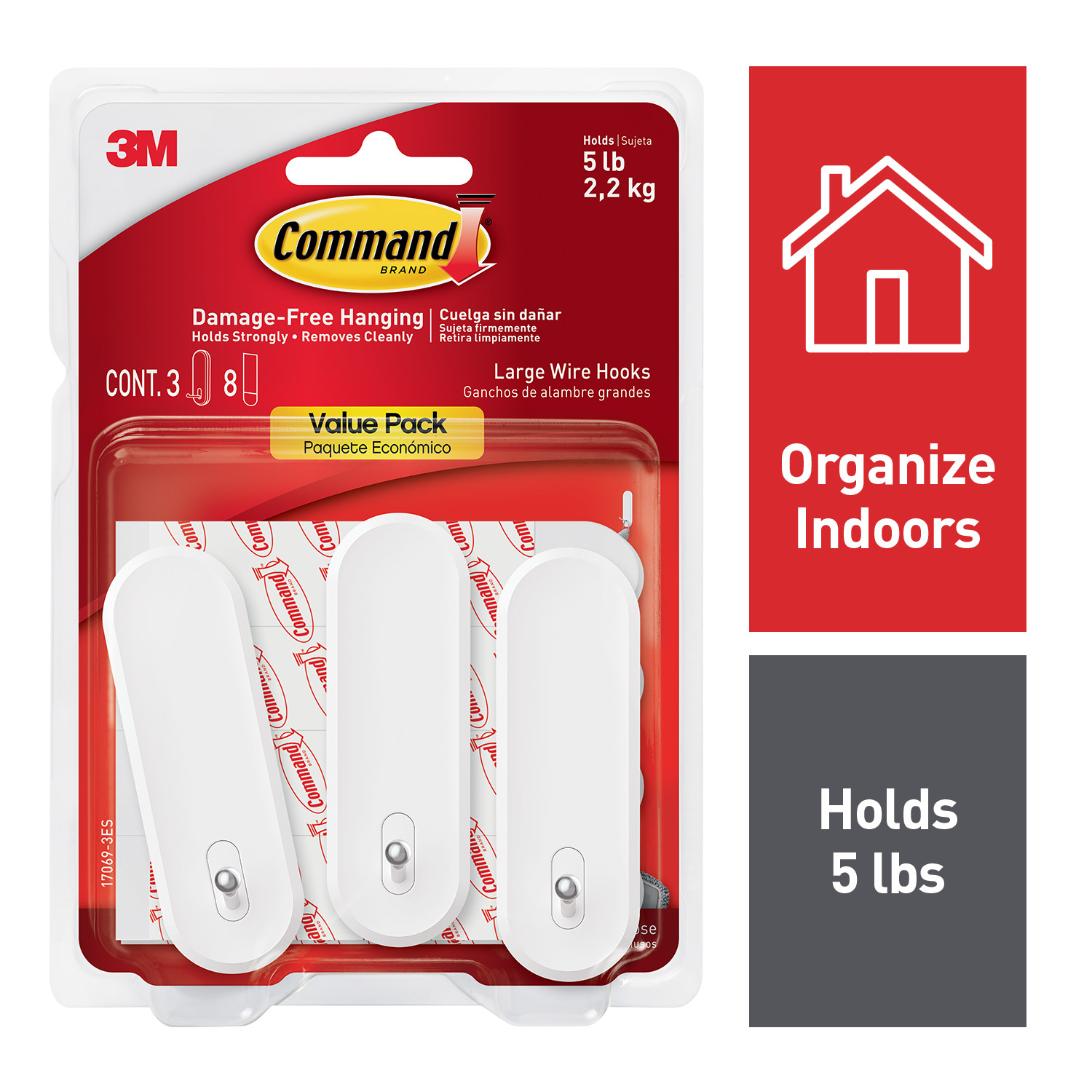 UPC 00638060072998 | Command™ Large Wire Hook 3pk 17069-3ES