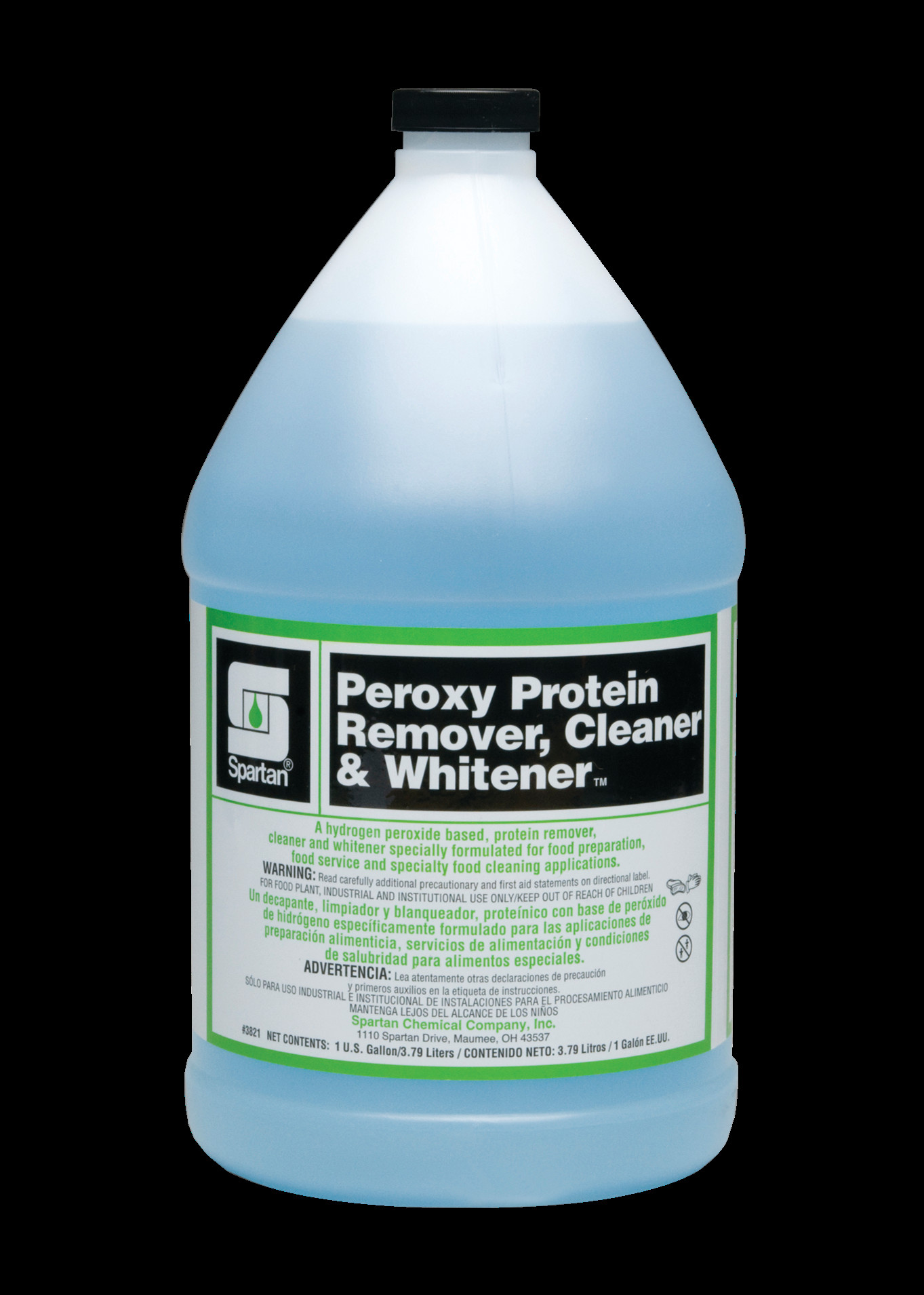 Spartan Chemical Company Peroxy Protein Remover, Cleaner & Whitener, 1 GAL 4/CSE