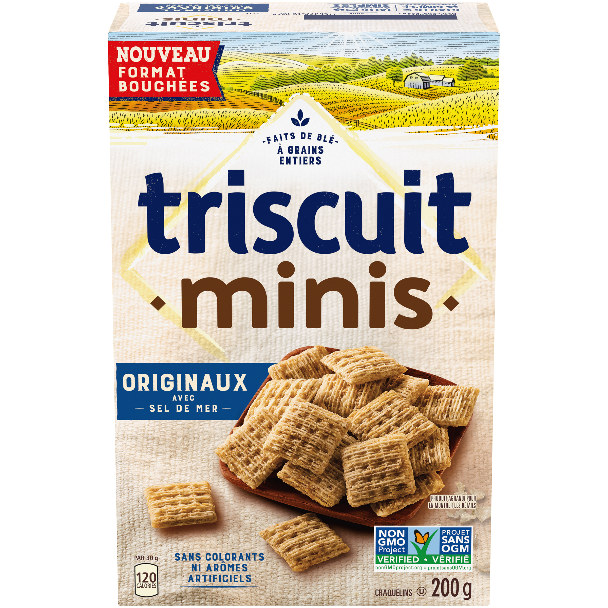 Triscuit Minis Original Crackers 200 G-thumbnail-1