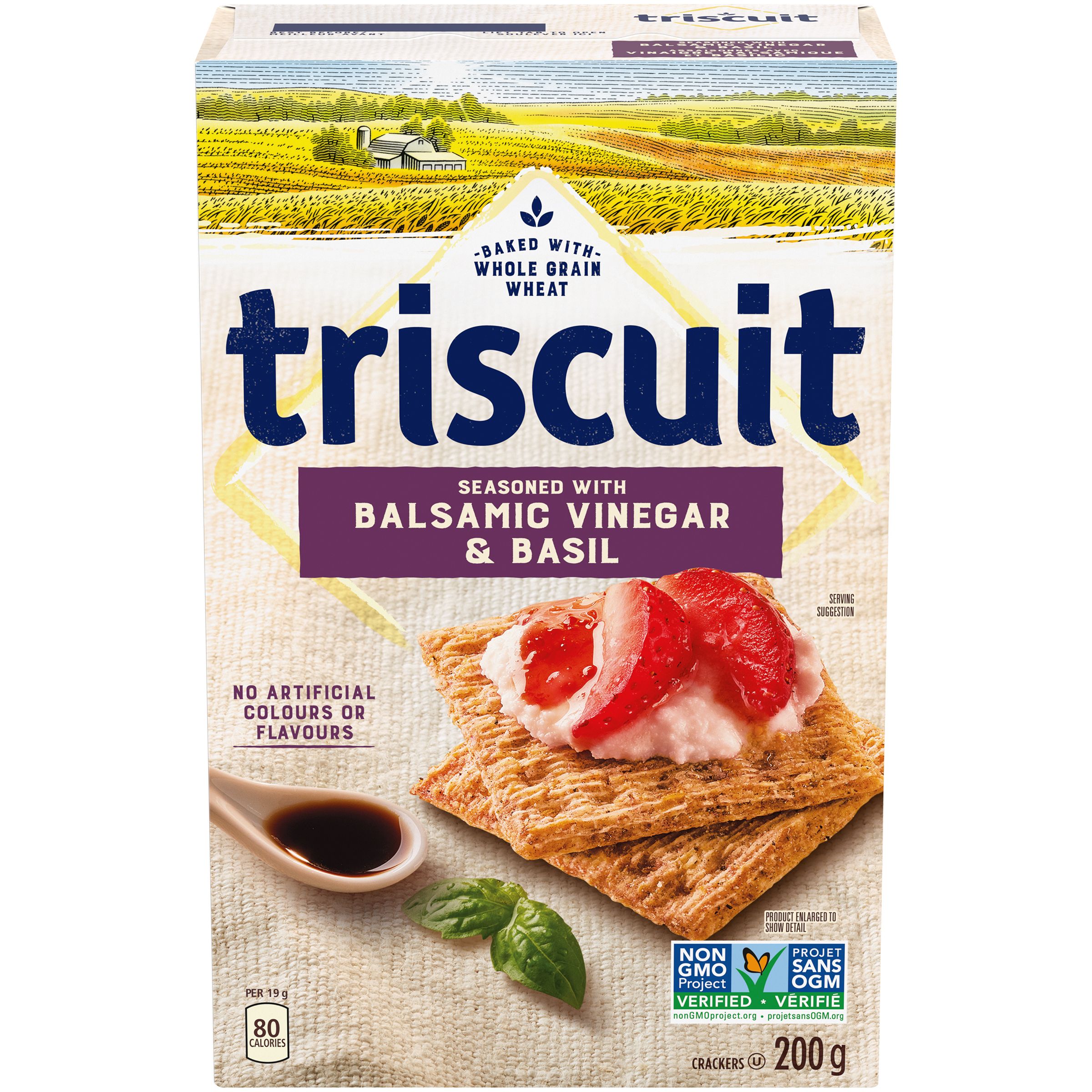 Triscuit Balsamic & Basil Crackers 200 G
