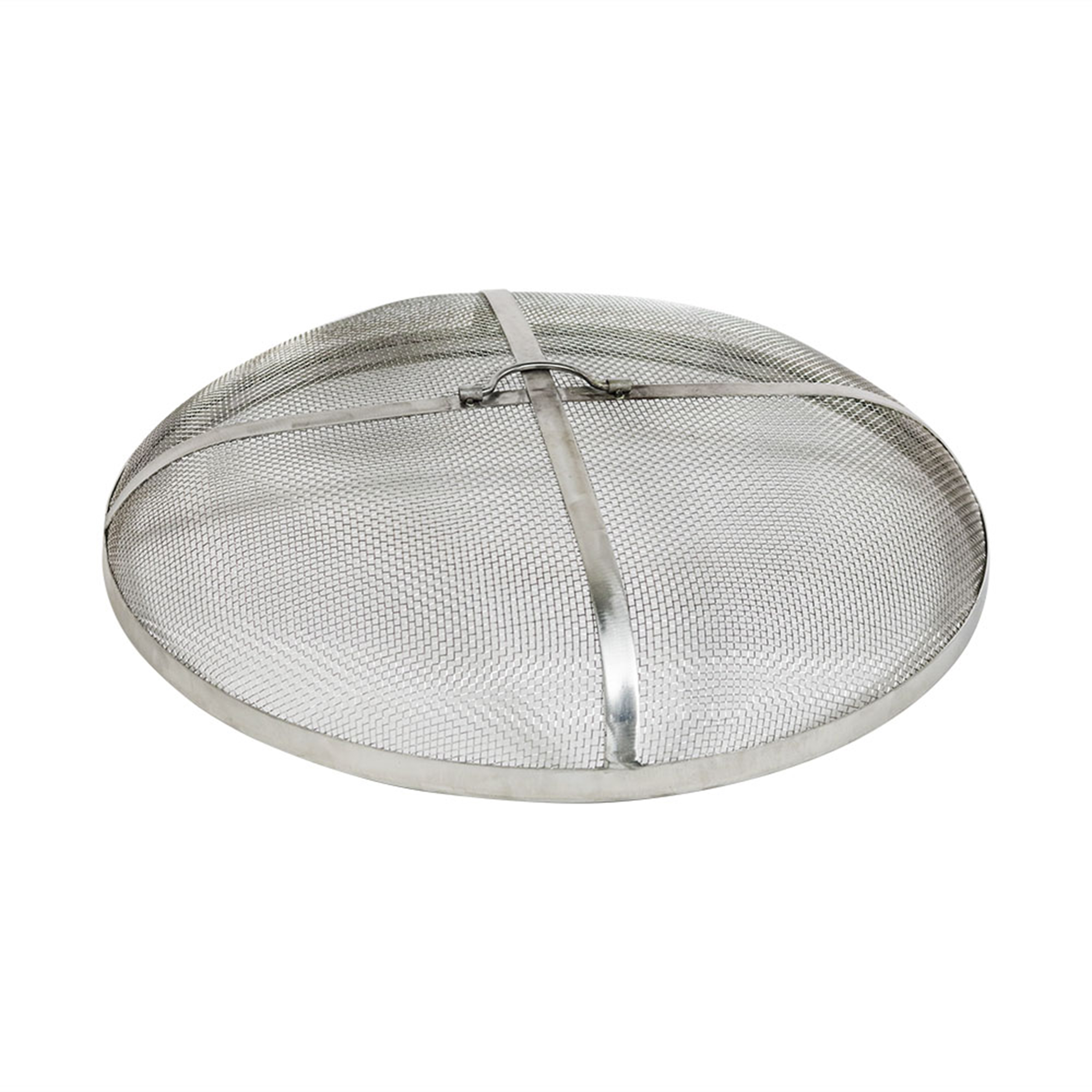 Sunnydaze Stainless Steel Fire Pit Spark Screen, 24-Inch