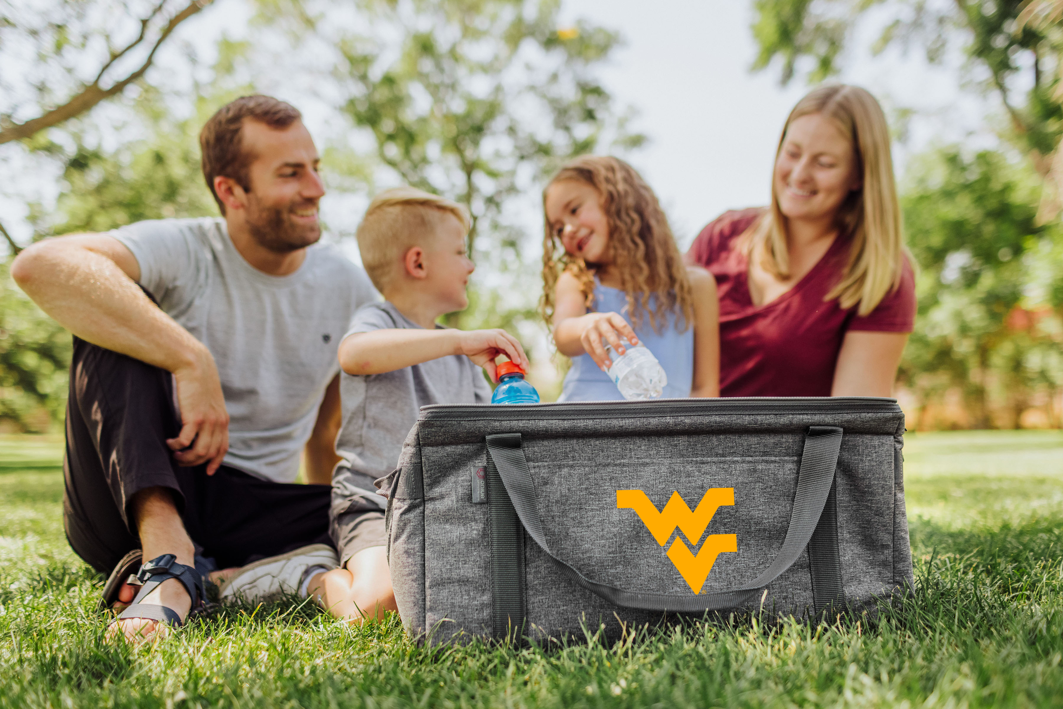 West Virginia Mountaineers - 64 Can Collapsible Cooler
