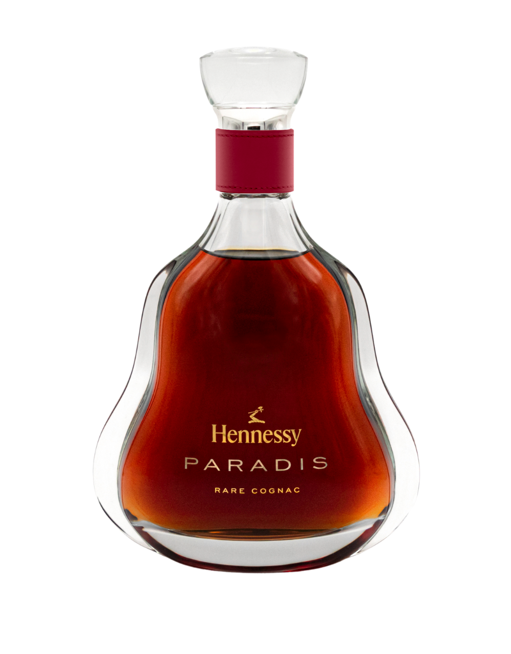 HENNESSY HANDS - PRESTIGE RED, SANS FONT, GOLD ENGRAVING COLOR
