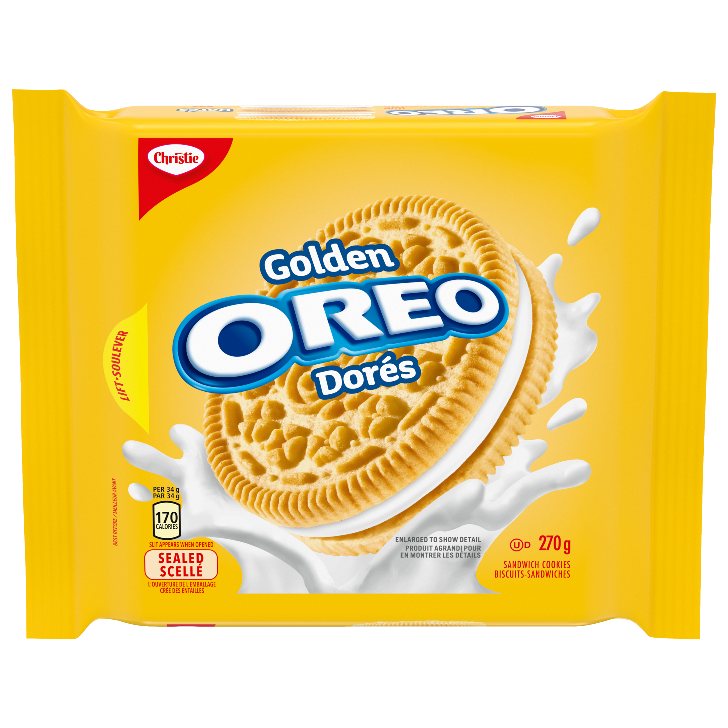 Oreo Golden Sandwich Cookies 270G-1