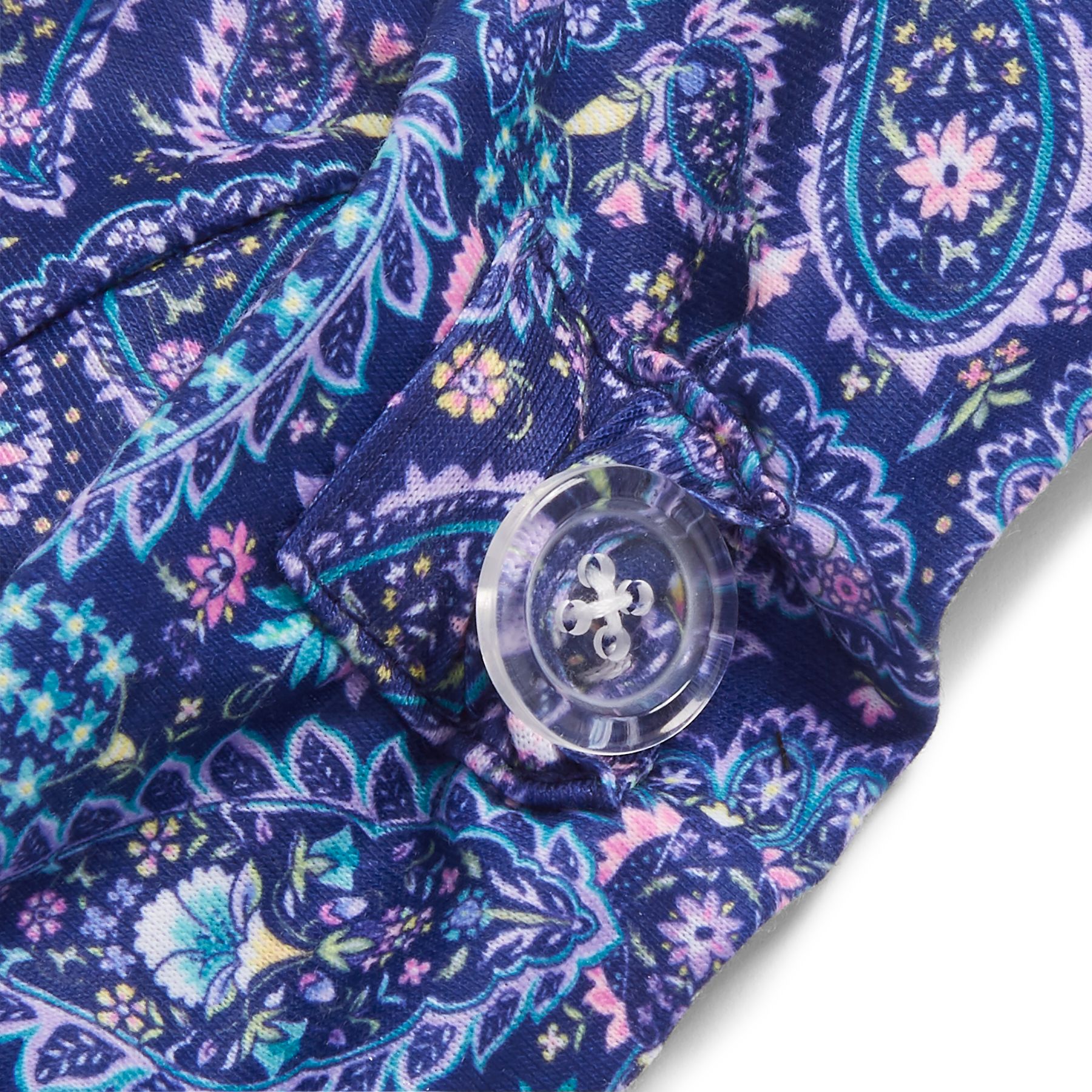 knotted headband with buttons