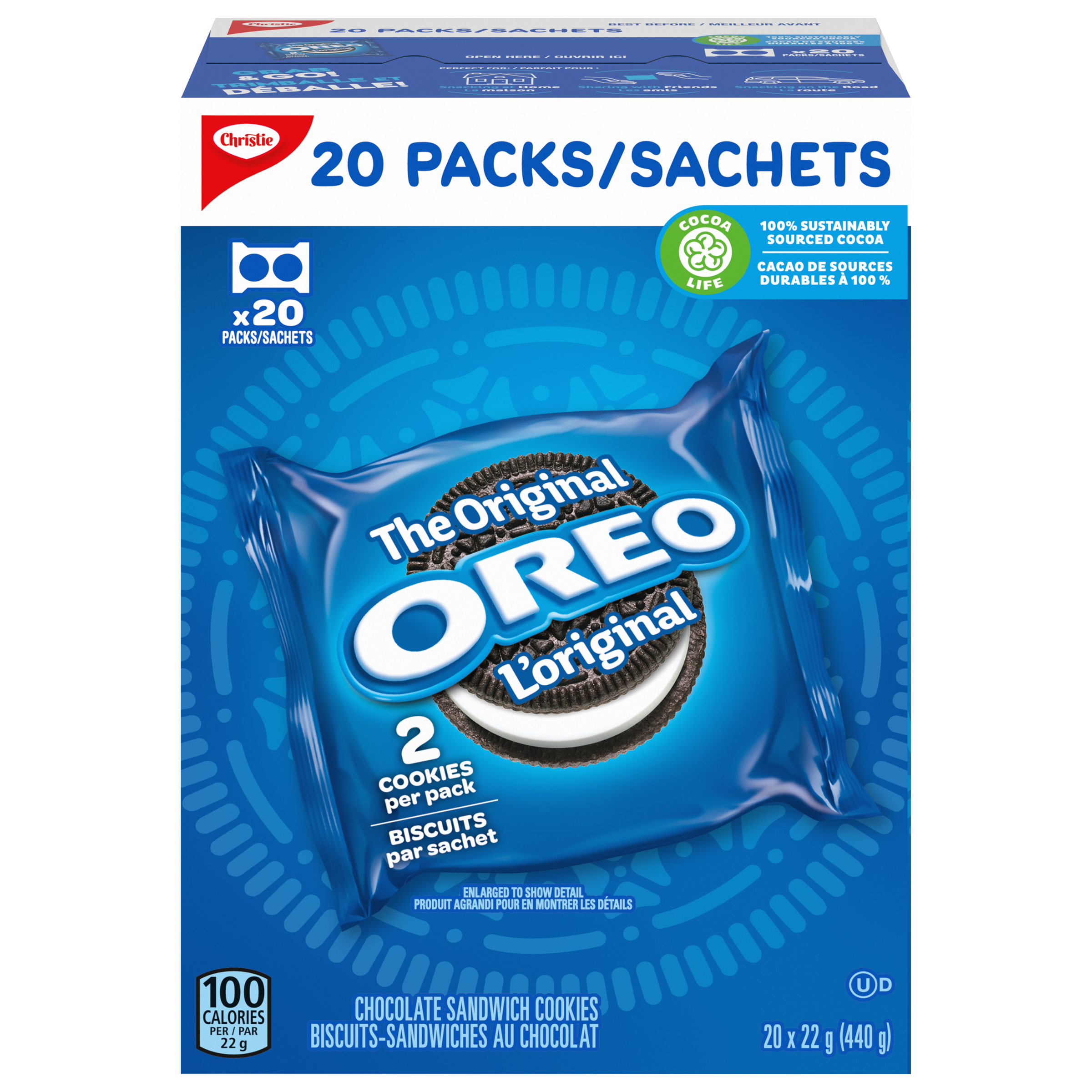 OREO ORIGINAL 20 PACK 440 GR-0