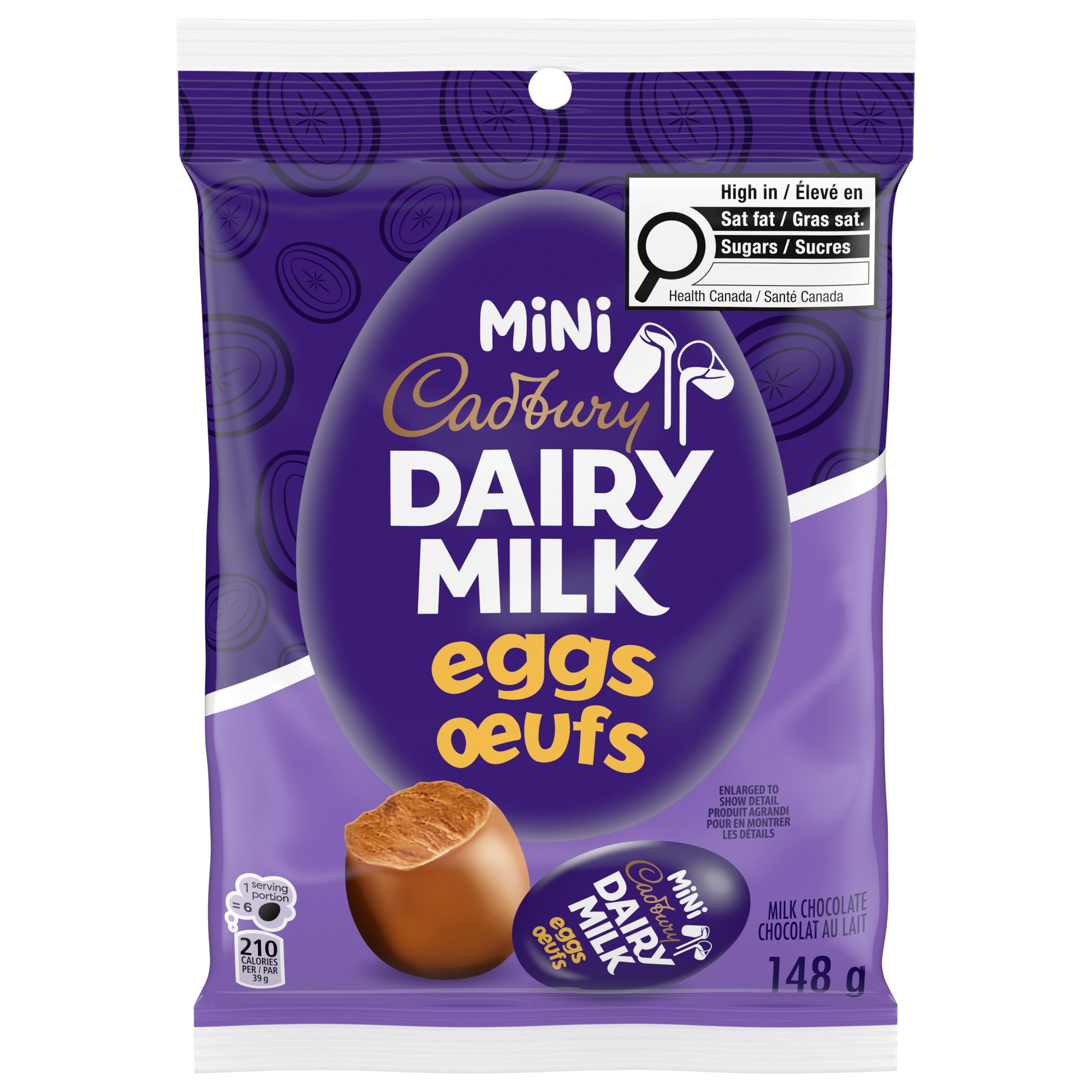 Cadbury Dairy Milk Mini Eggs Candy (148 g)-0