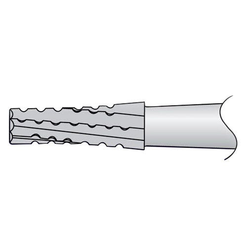 Oral Surgery Bur, #703 Taper/Flat End Cross Cut, Shank #5 (59mm Impact), Sterile - 10/Box