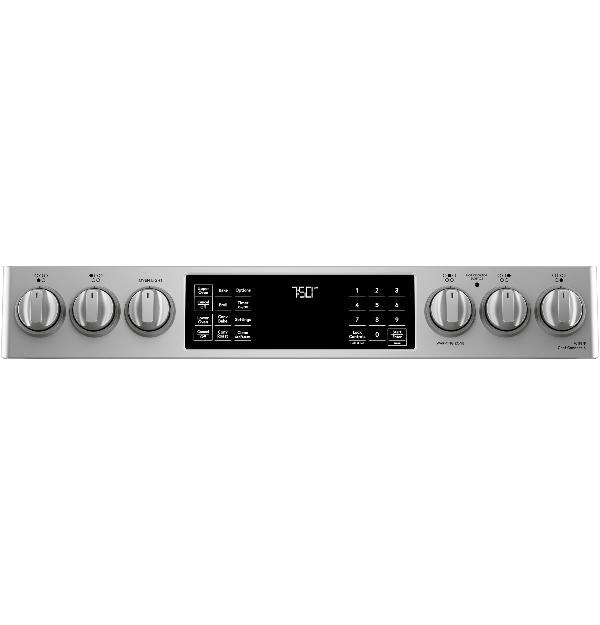 30" S/I — Radiant RG — 5 Element — Slf Cln w/ Stm Cln Opt — Dbl Oven — True European Conv w/ Precise Air — Slf Cln Roller Rck — ADA Compliant — Connectable via built-in WiFi view 6