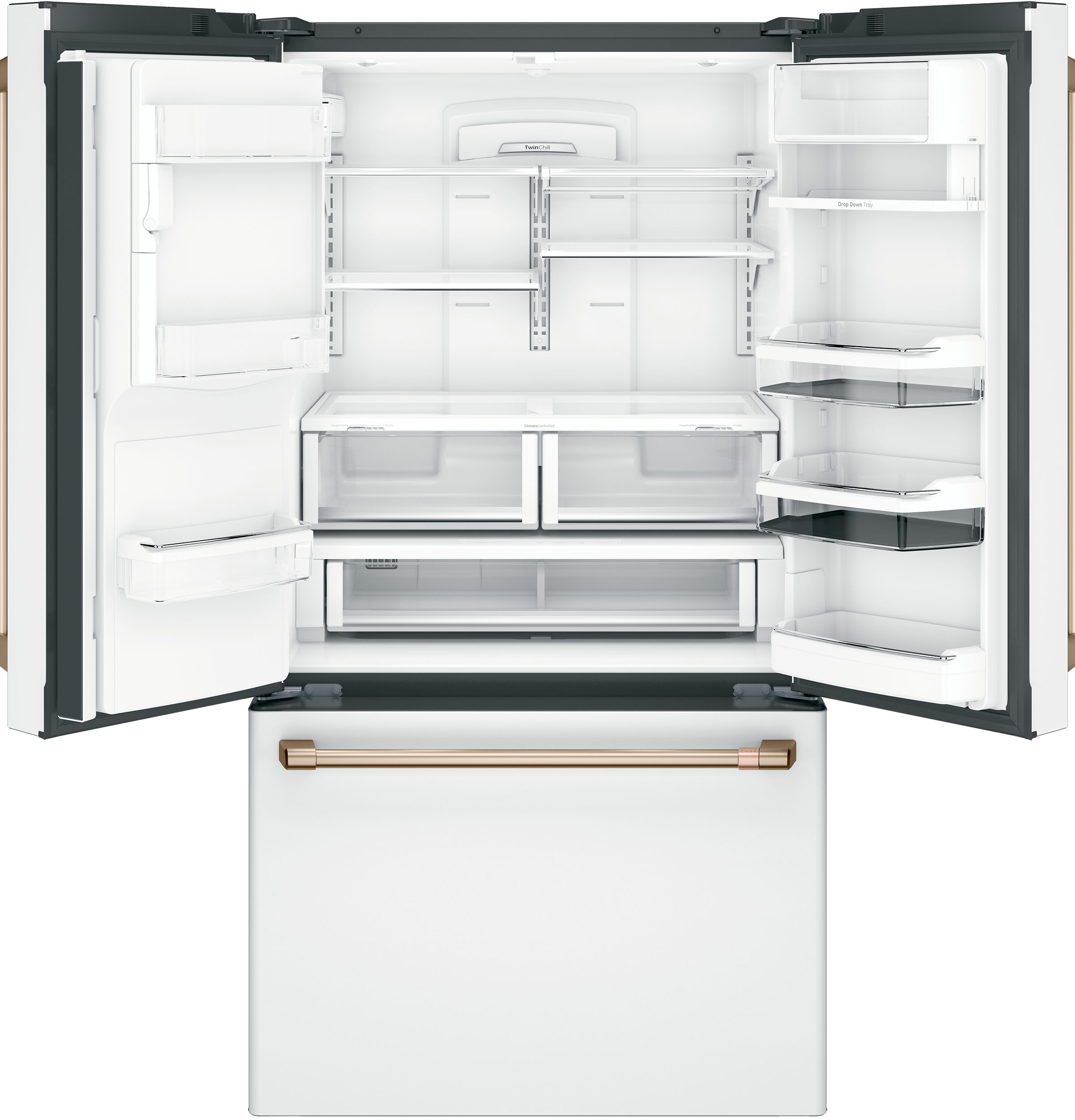 36" Std-Depth 28.0 CuFt 3 Dr French Extrnl Dispnr Hot Water RPWFE Filter ENERGY STAR® Qualified ADA Compliant — Connectable via built-in WiFi view 3