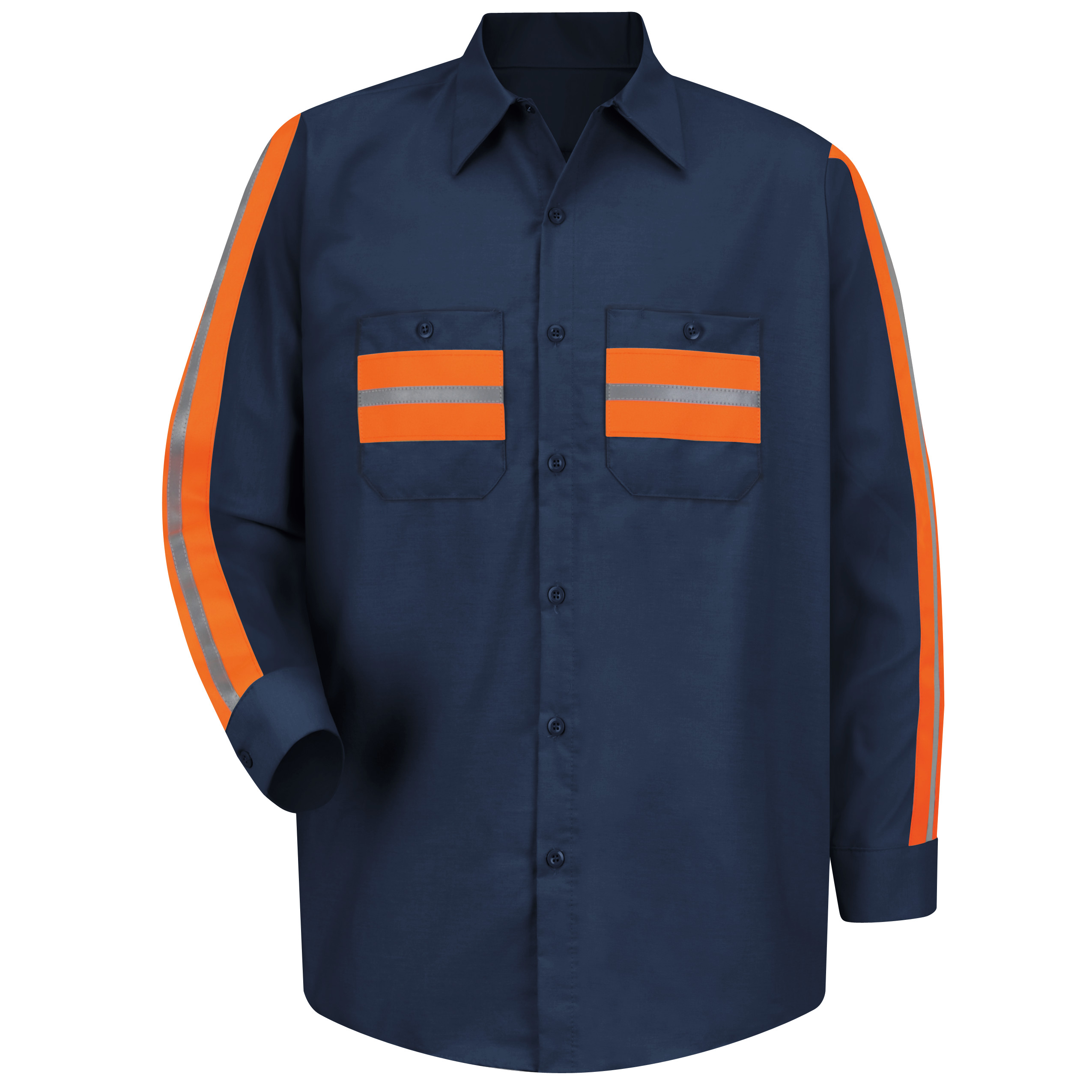 Picture of Red Kap® SP14-WM Long Sleeve Enhanced Visibility Shirt