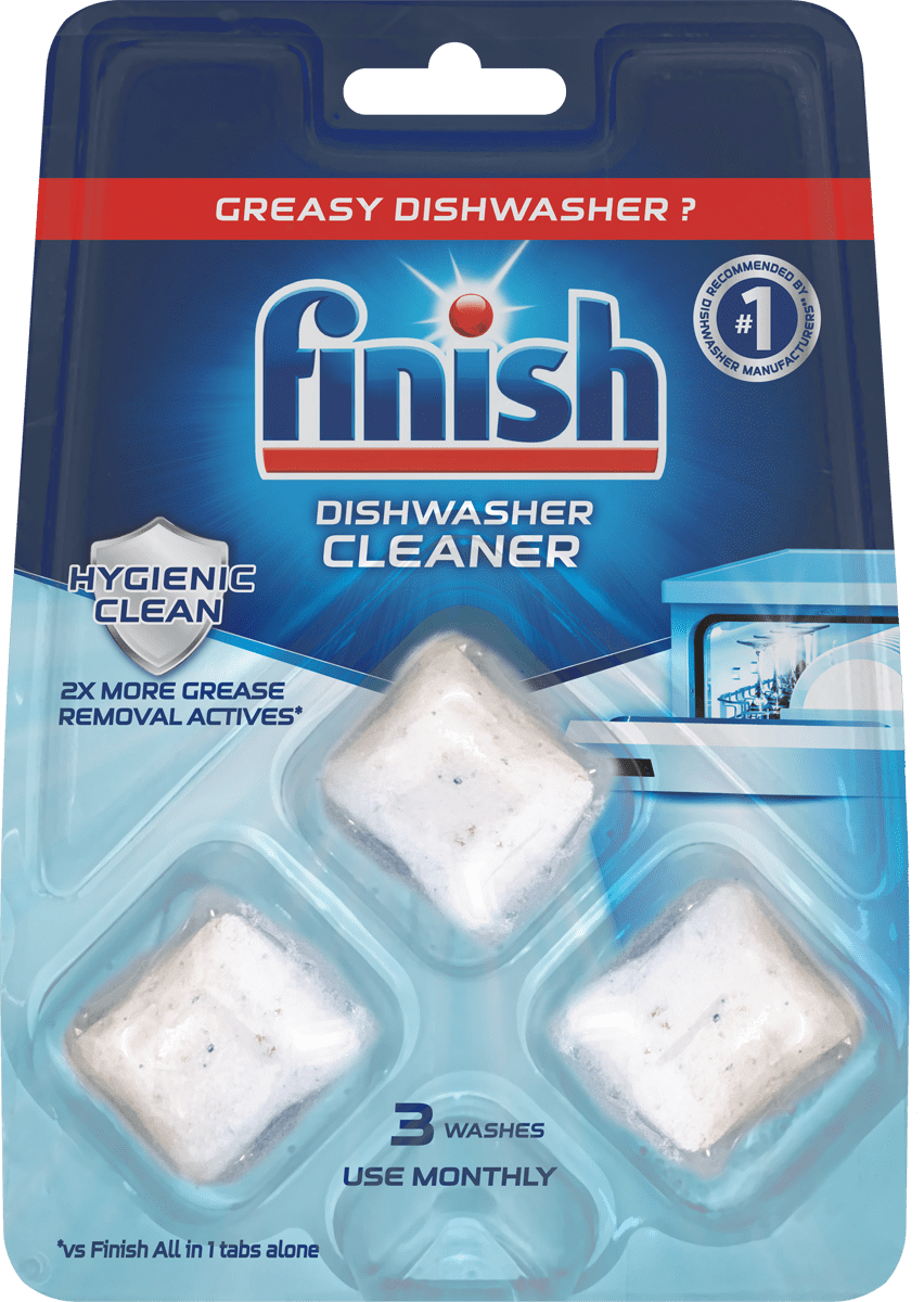 Finish® Dishwasher Cleaner 3 Pack Lemon Finish® AU