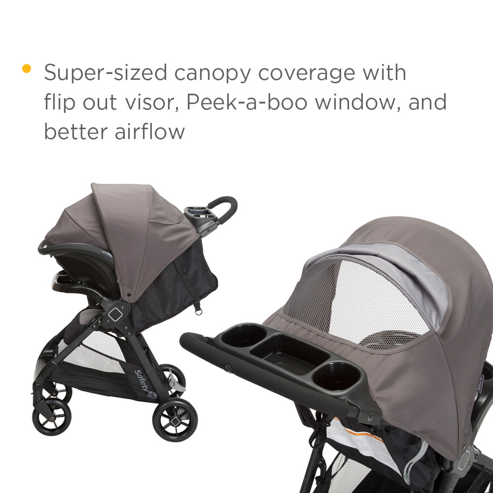 safety first smooth ride lx travel system