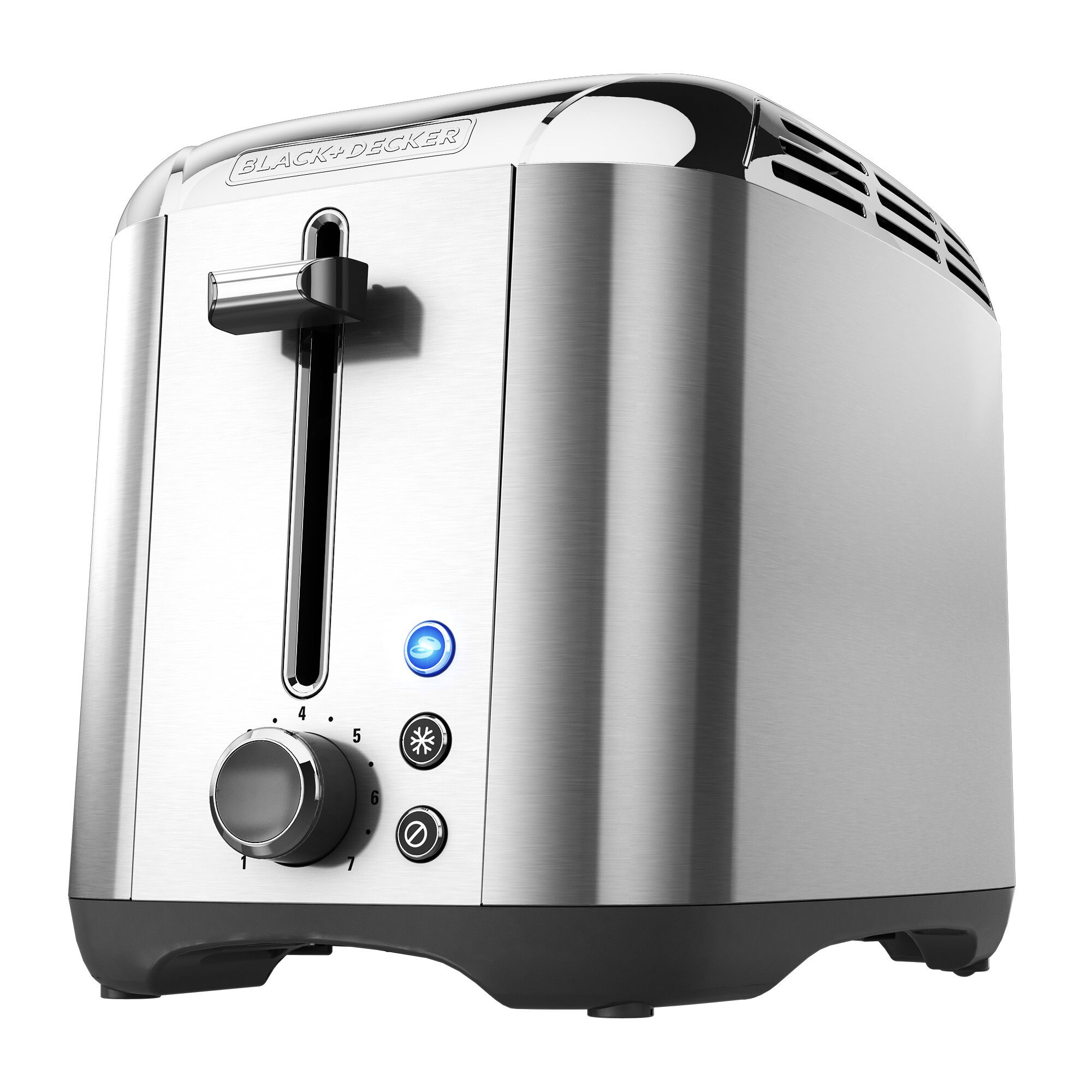 2-Slice Toaster on white background.