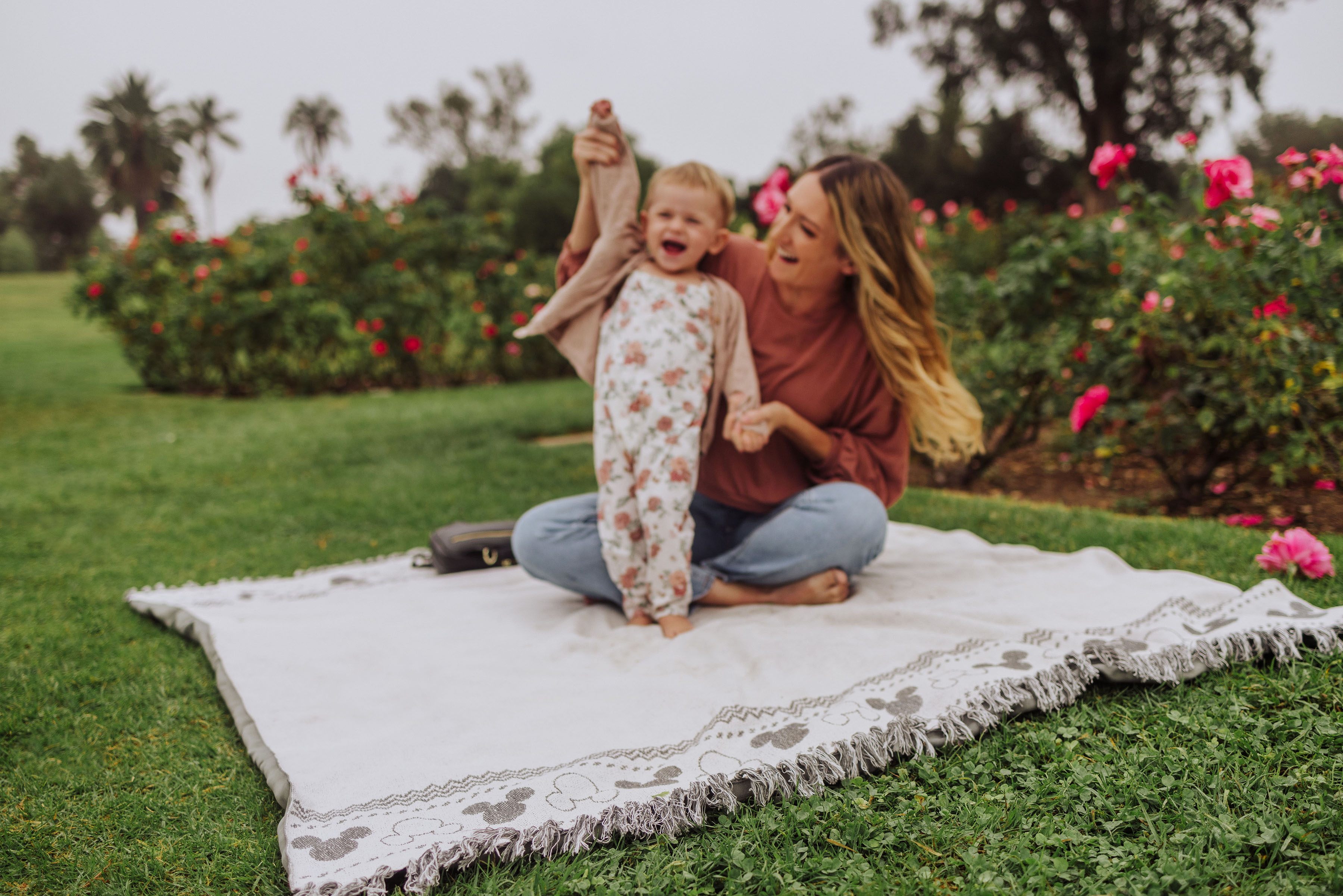 Mickey Mouse - Farmhouse Picnic Blanket