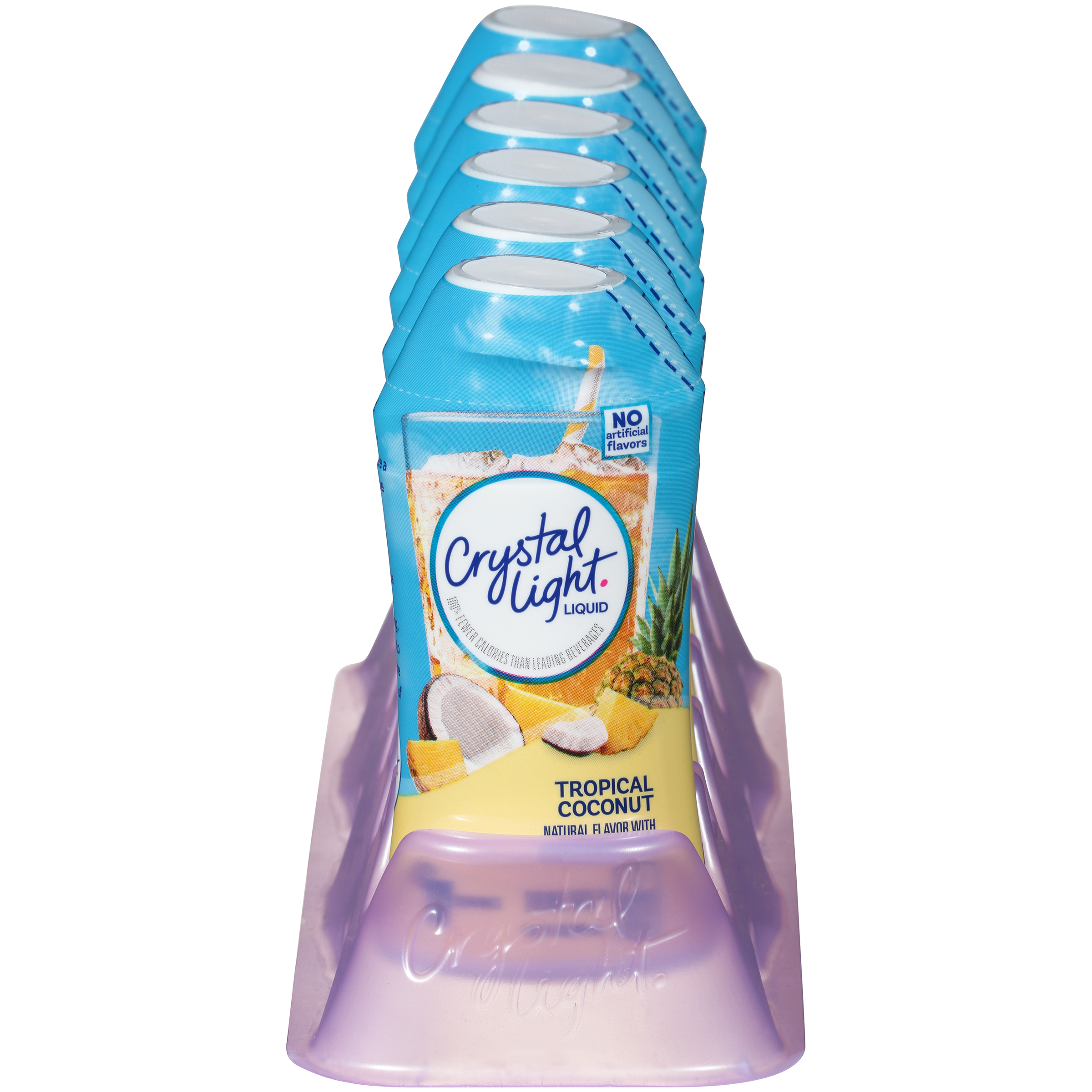 Crystal Light Liquid Tropical Coconut Drink Mix 24 1.62 fl oz Bottles Kraft Recipes