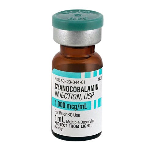 Cyanocobalamin 1000mcg/ml 1ml Multiple Dose Vial - 25/Box