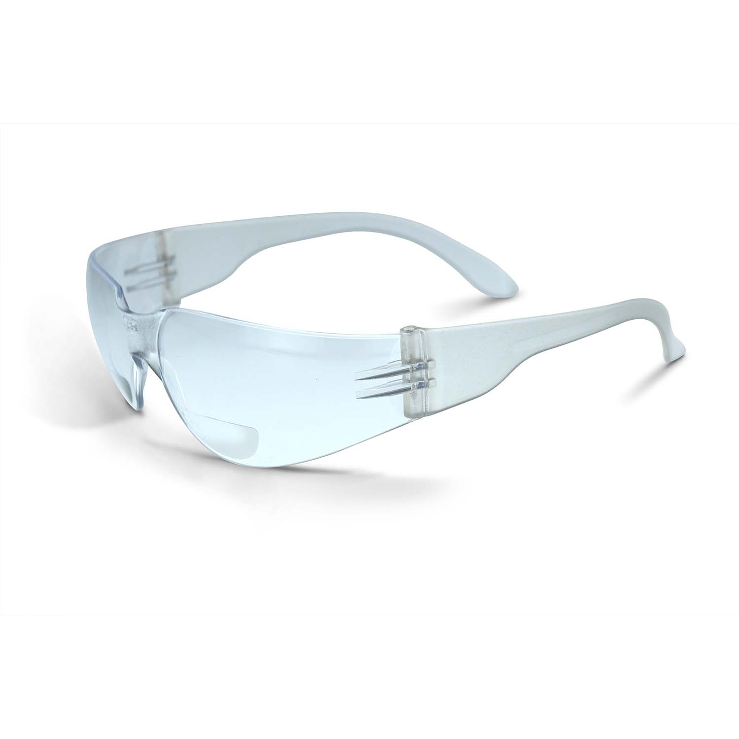 Mirage MRB Bifocal Safety Eyewear - Clear Frame - Clear Lens - 1.5 Diopter