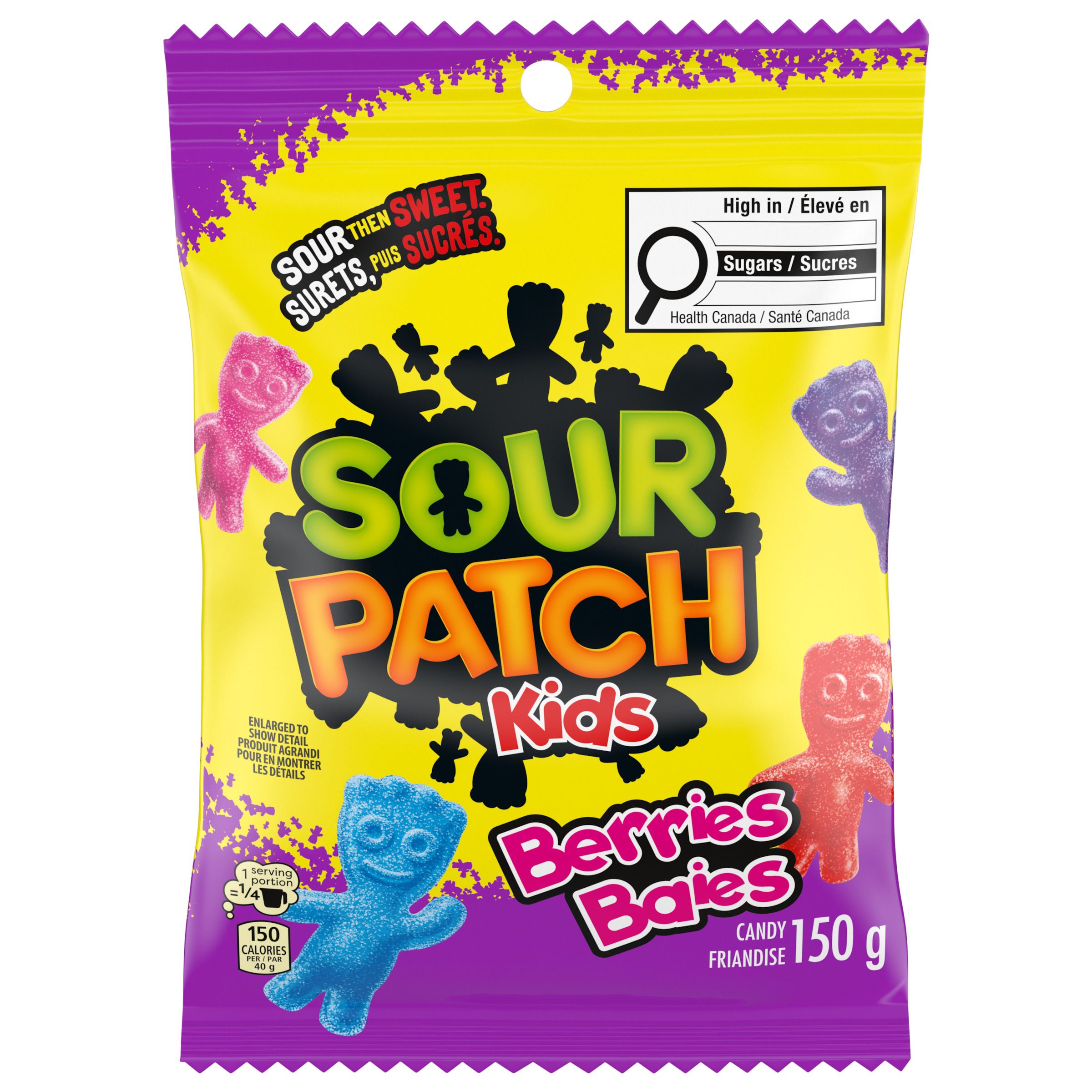 SOUR PATCH KIDS BAIES, surets, puis sucrés 150G-1