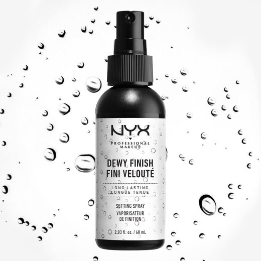 makeup setting spray - dewy finish