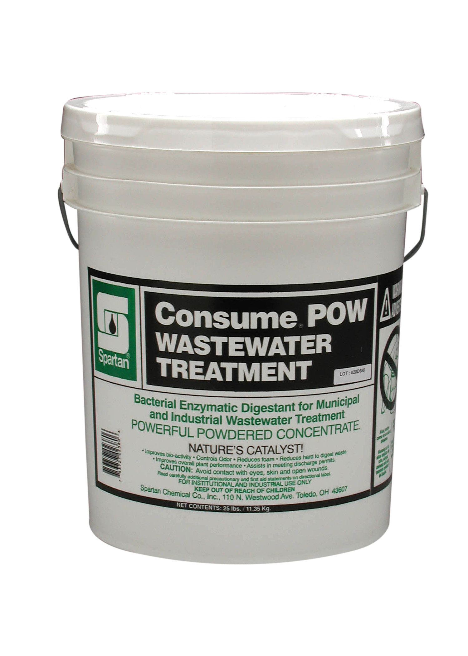 Spartan Chemical Company Consume POW-Bulk, PAIL W/POWDR